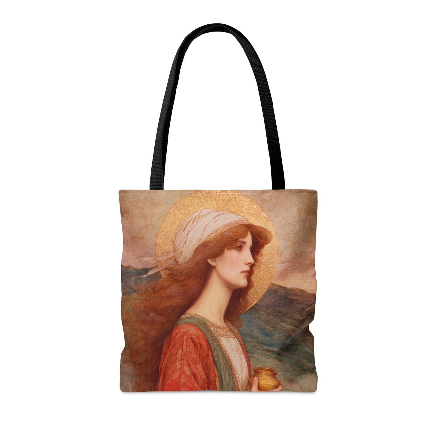 Saint Joanna - Tote Bag - Large Medium Small Faith Art Bag - Catholic Faith Purse