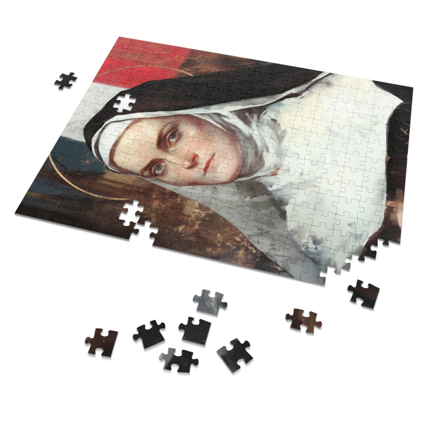 Saint Jeanne-Antide Thouret - Puzzle and Keepsake Tin - Religious (30, 110, 252, 500,1000) - Religious Puzzle - Gifts for Catholic Families