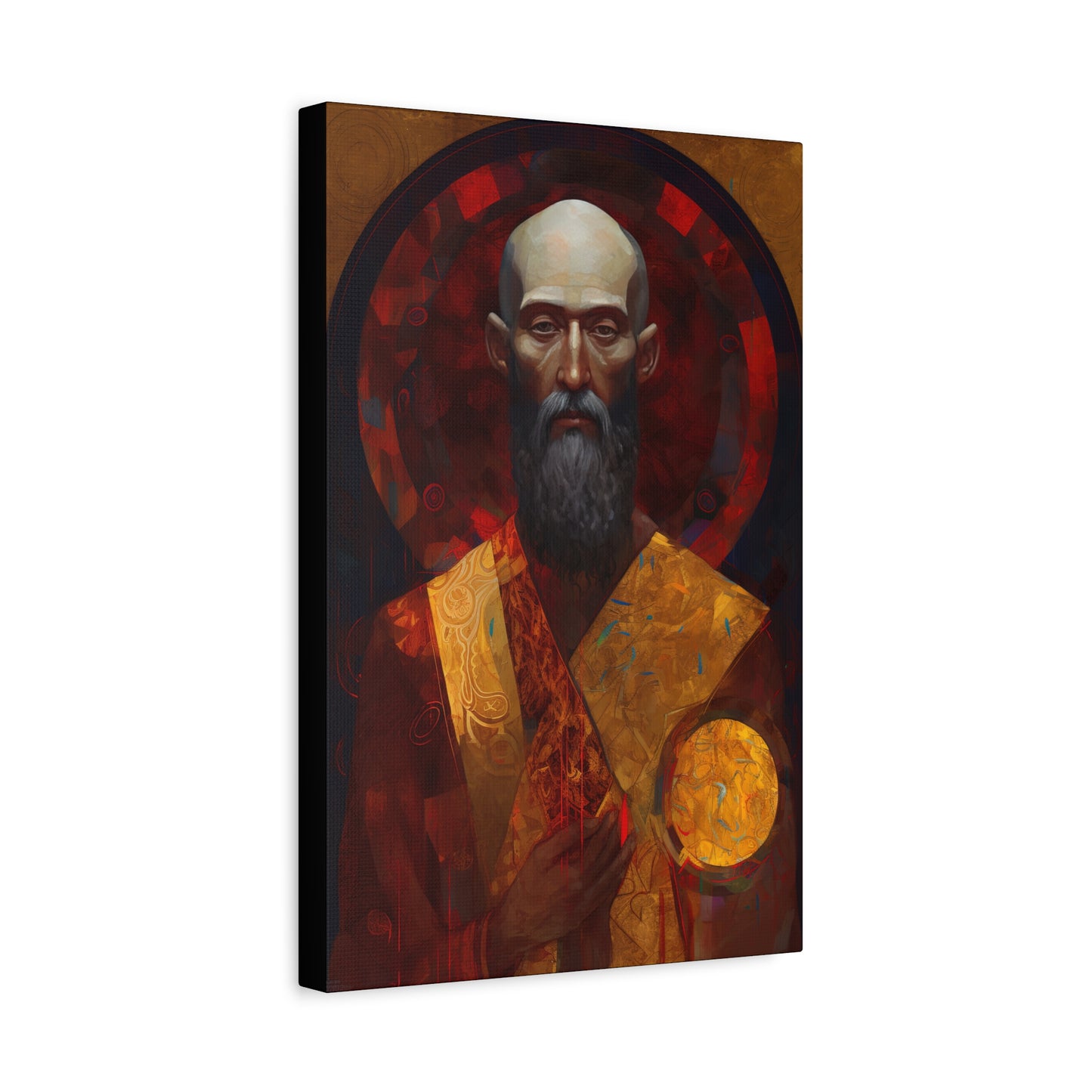 Saint Bartholomew Canvas Print - Multiple Sizes - Catholic Home art - Museum Wrapped Canvas - Sanctified Souls Print