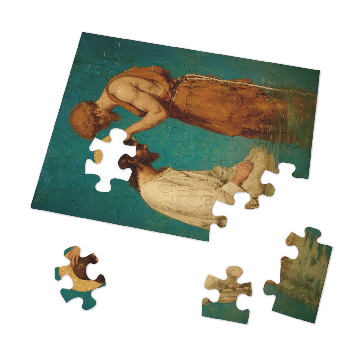Saint John the Baptist, The Prophet and the Promise - Puzzle & Keepsake Tin - Religious Jigsaw Puzzle (30, 110, 252, 500,1000-Piece)