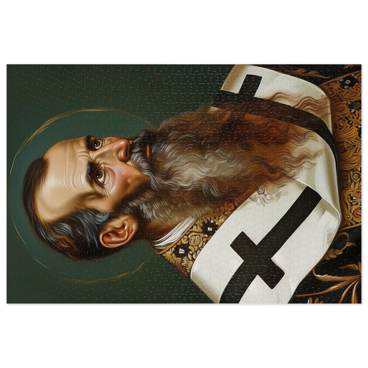 Saint Basil the Great - Puzzle and Keepsake Tin - Religious Jigsaw Puzzle (30, 110, 252, 500,1000-Piece) - Religious Puzzle