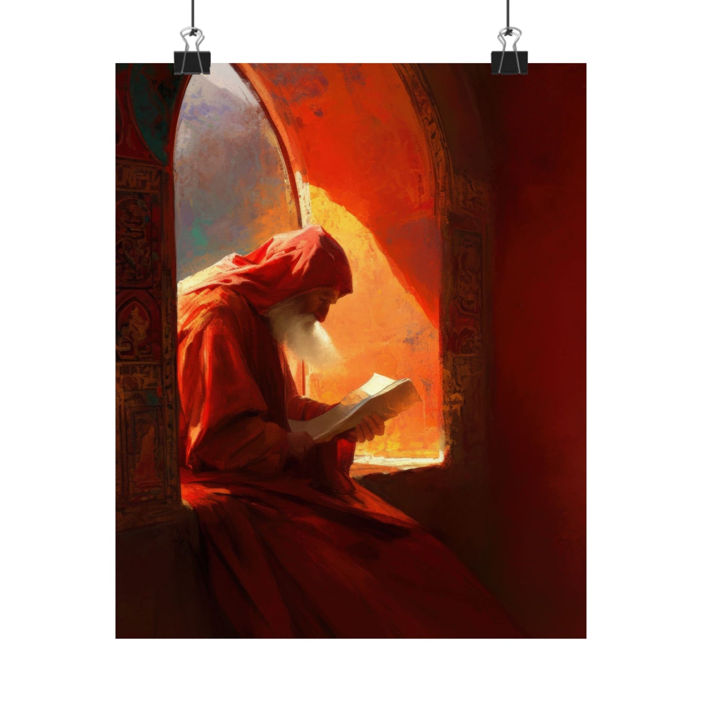 Isaiah and the Promise of the Holy One - Sanctified Souls Print - Multiple Sizes - Premium Matte Vertical Posters