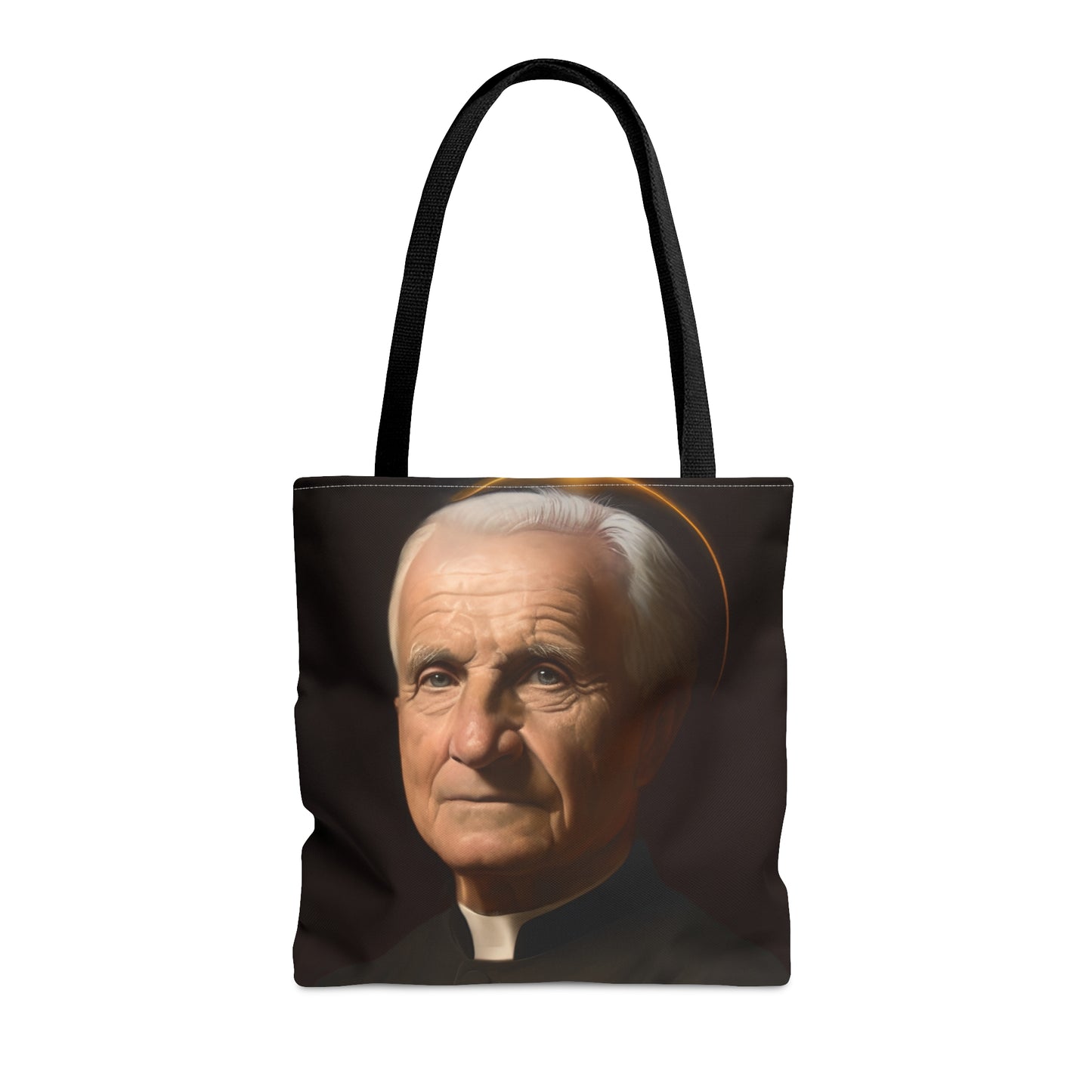 Saint André Bessette Tote Bag - Purse - Three sizes - Large Medium Small Faith Art Bag - Catholic faith carry-all purse - Double Sided