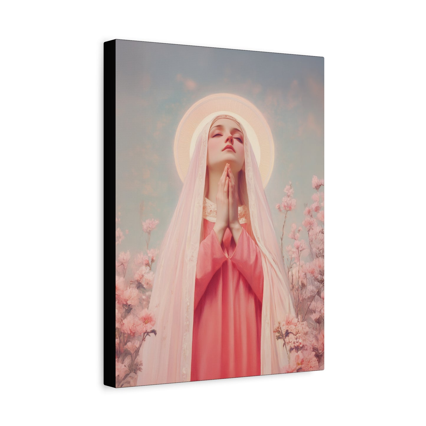 Saint Illuminata - Gallery Wrapped Canvas - Print - Religious Art for your Home - Catholic Art Print