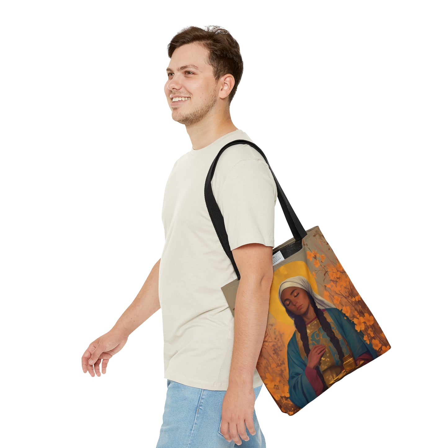 Saint Hermione of Ephesus - Tote Bag - Large Medium Small Faith Art Bag - Catholic Faith Purse