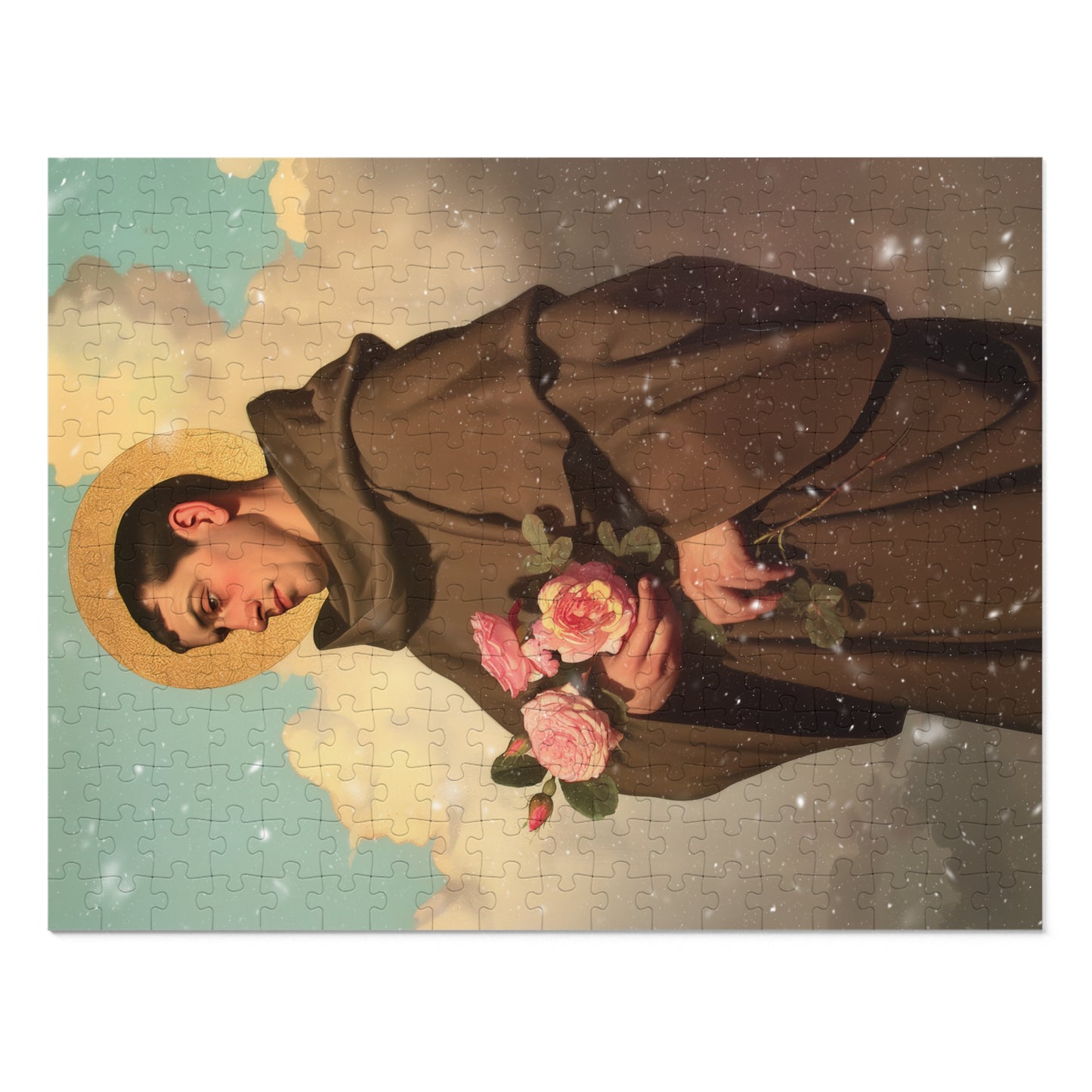 Saint Didacus of Alcala - Puzzle & Keepsake Tin - Religious Jigsaw Puzzle (30, 110, 252, 500,1000-Piece)