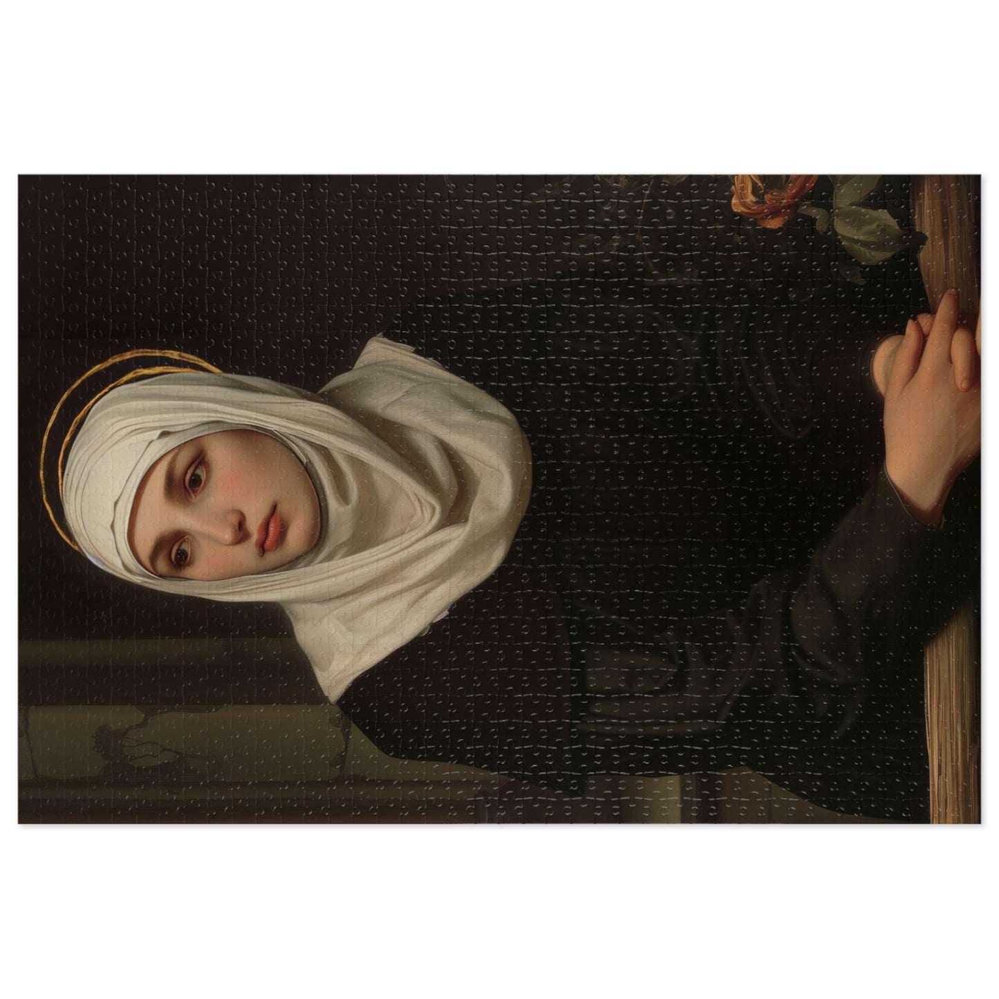 Saint Angela Merici - Puzzle and Keepsake Tin - Religious Jigsaw Puzzle (30, 110, 252, 500,1000-Piece)