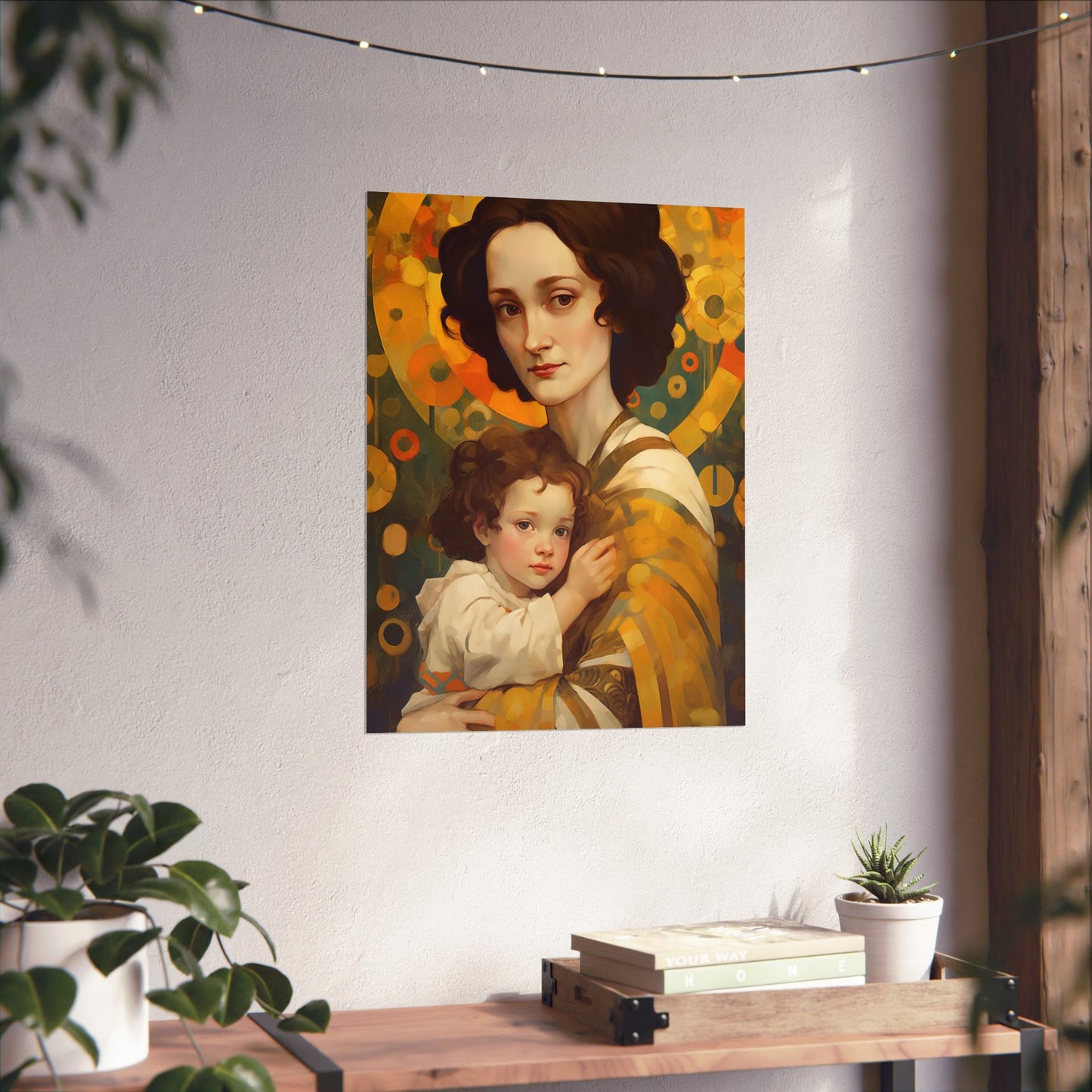 Saint Gianna Beretta Molla  Print - Sanctified Souls Print - Multiple Sizes - Premium Matte Vertical Posters