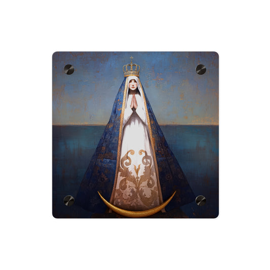 Virgin de Valle - Mother Mary  - Virgin of the Valley - Marian Art - Wall Art Panel - Ready to Hang Acrylic Print - Saint Art - Catholic Art