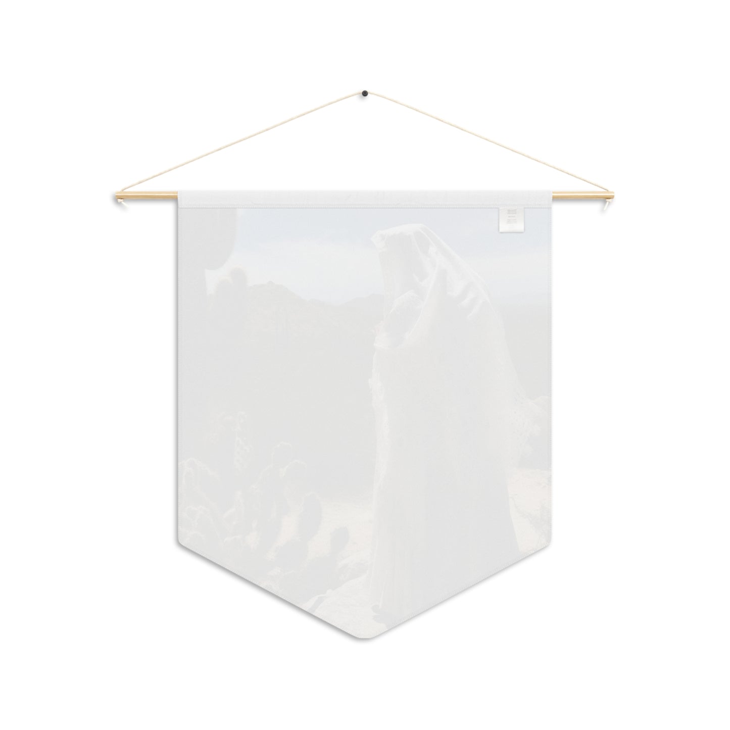 Saint Amma Sarah of the Desert Wall Banner / Wall Hanging / Desert Mother Saint - Religious Wall Tapestry - Catholic Art - 18" x 21"