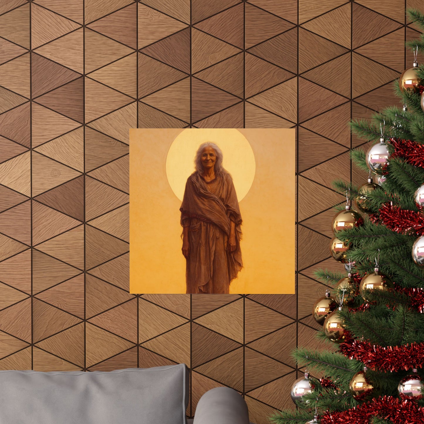Saint Mary of Egypt - Desert Mother - Sanctified Souls Print - Multiple Sizes - Premium Matte Vertical Posters
