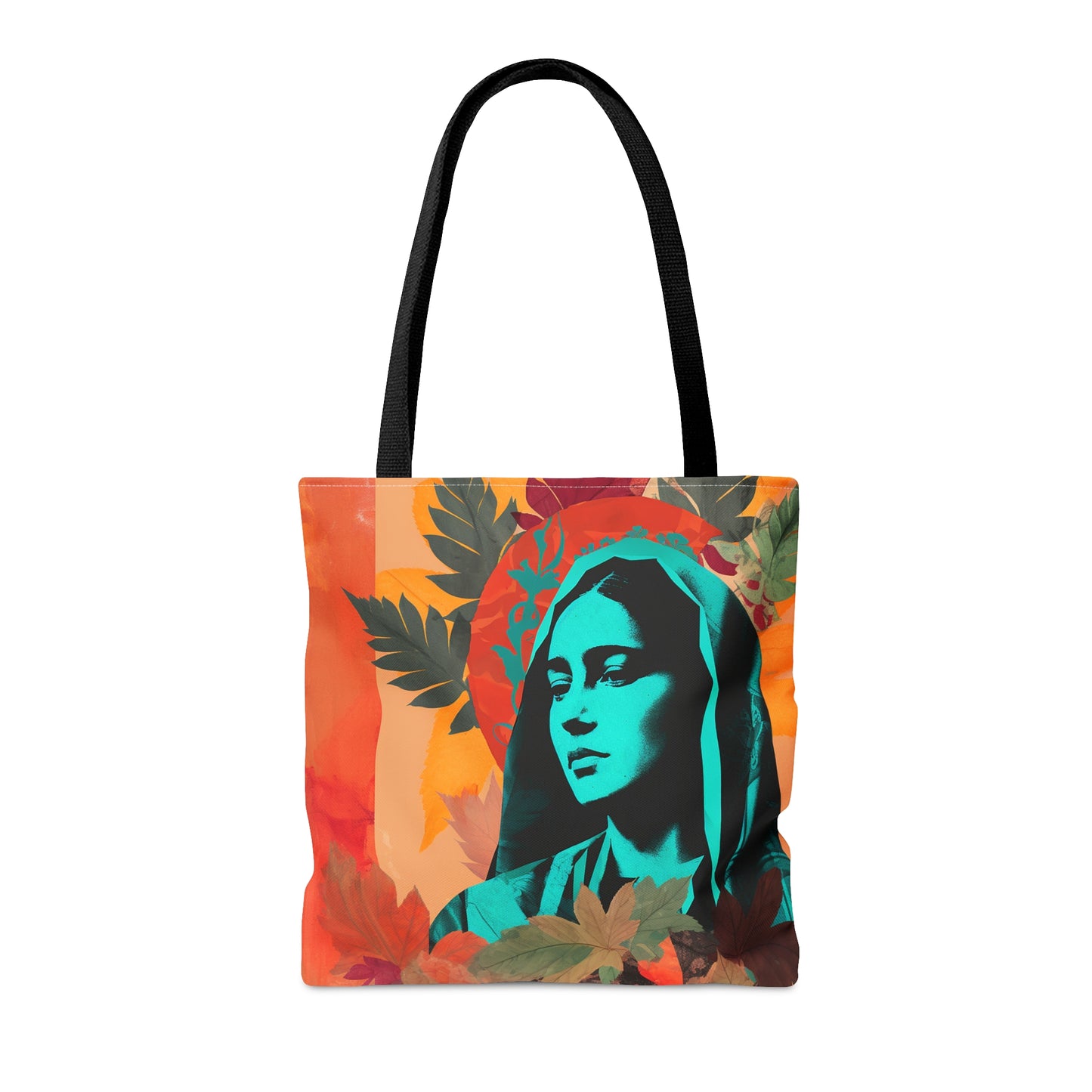 Our Lady of Guadalupe Tote Bag - Catholic faith inspired carry-all purse - day to day bag