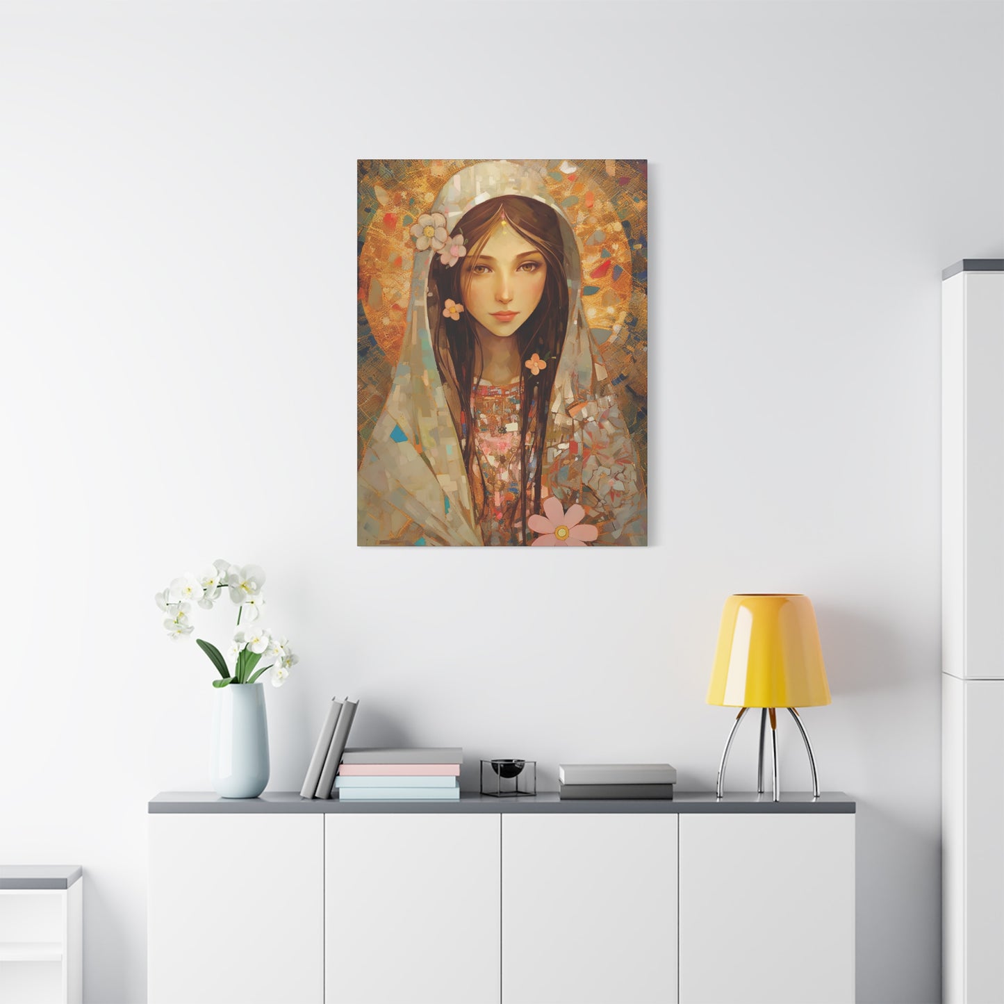 Saint Maria Goretti - Museum Wrapped Canvas - Sanctified Souls Print - Religious Art for your Home