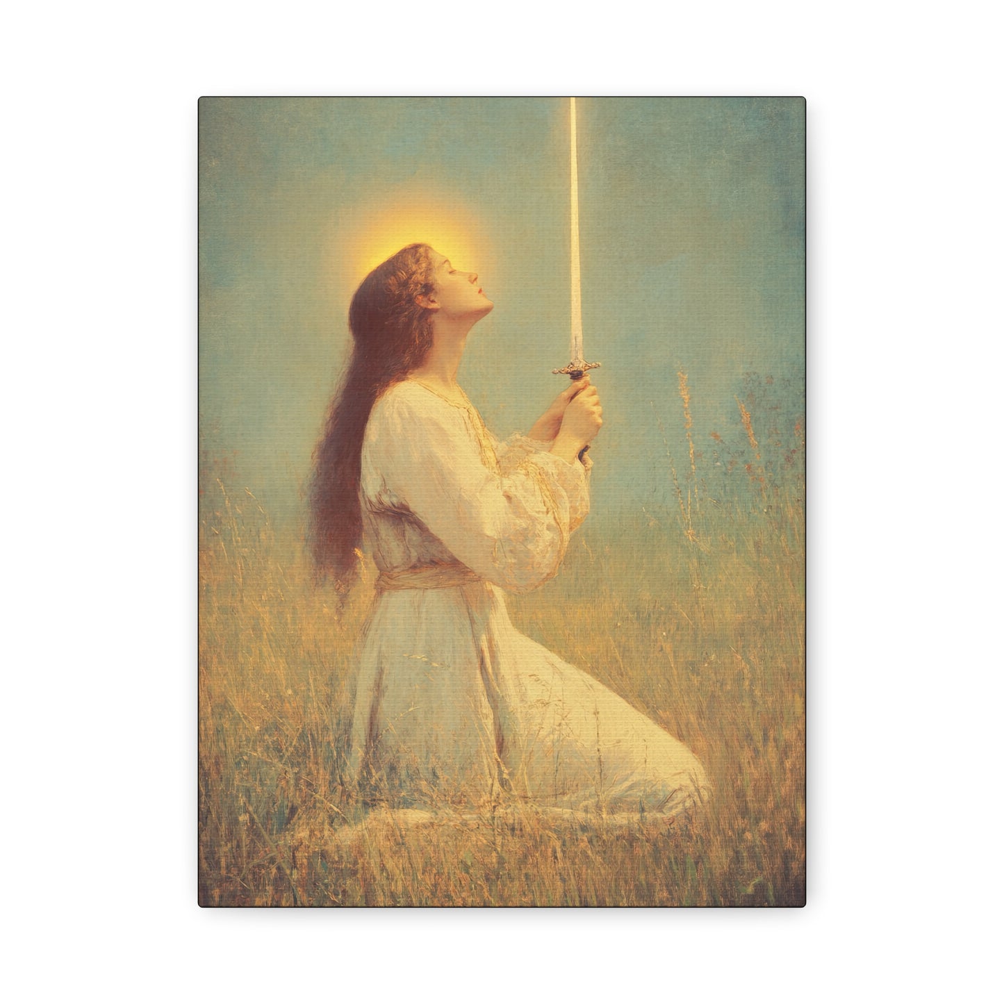 St. Joan of Arc - Catholic Saint Canvas Print