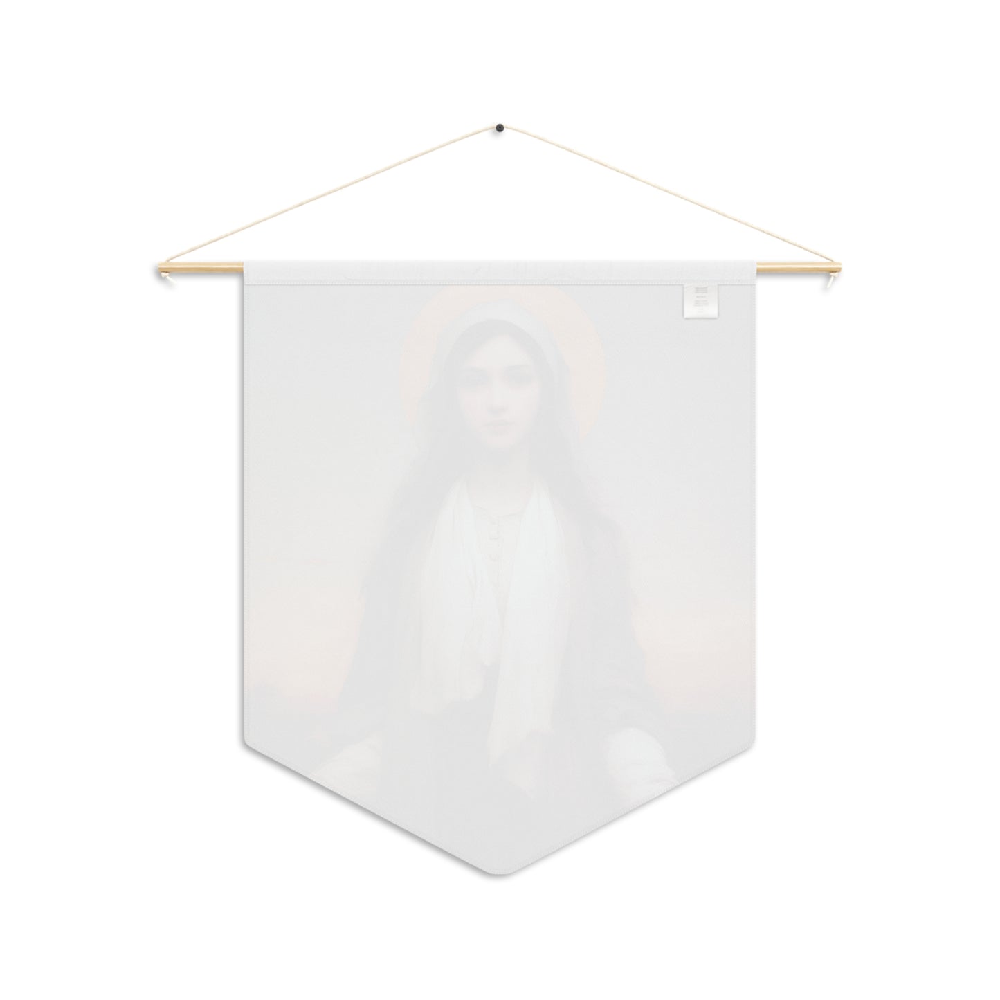 Saint Germaine Cousin - Wall Banner / Wall Hanging - Christian Art - Prayer room - 18" x 21"