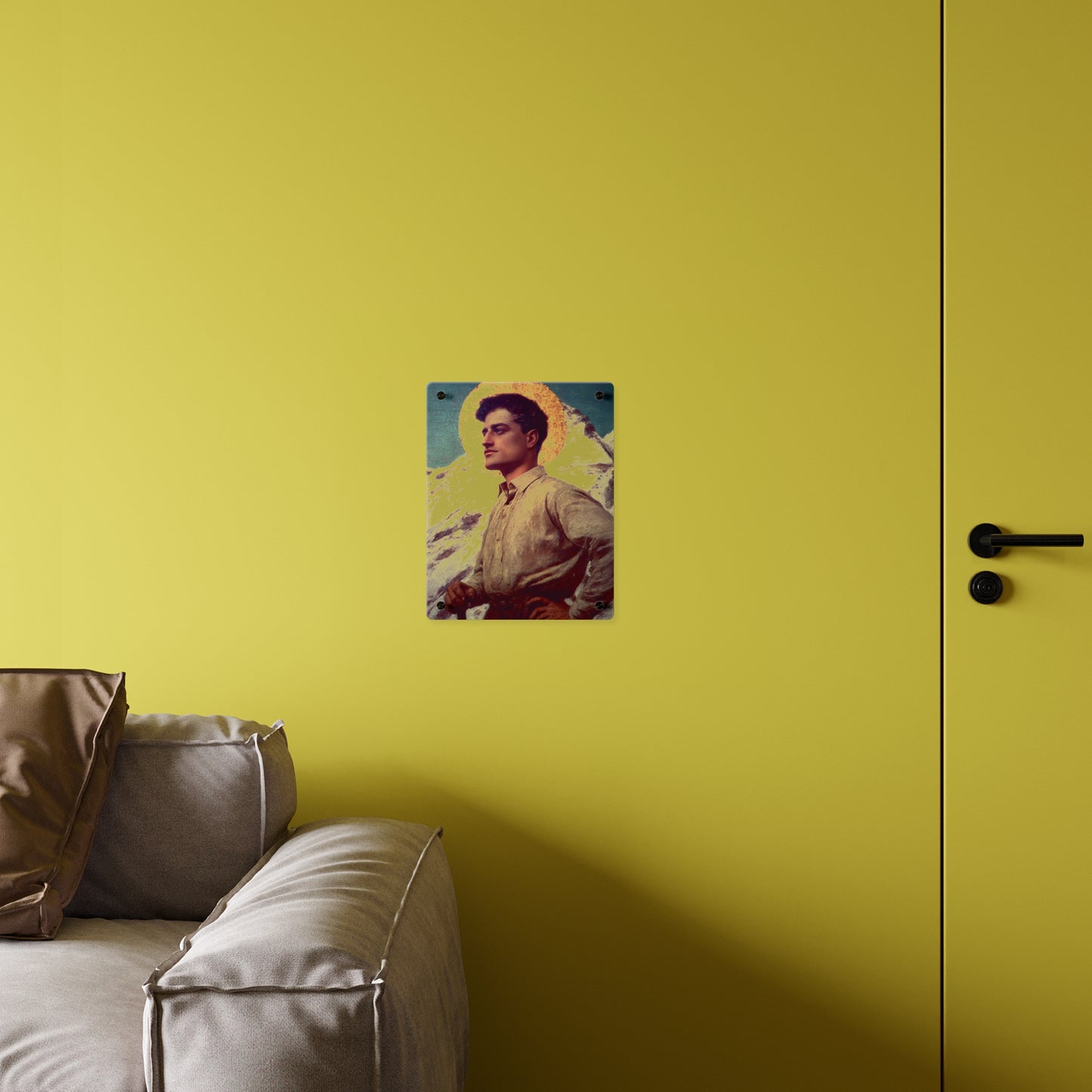 Saint Pier Giorgio Frassati Wall Art Panel - Ready to Hang Acrylic Print - Catholic Saint Art - Patron Saint Print - No Frame needed