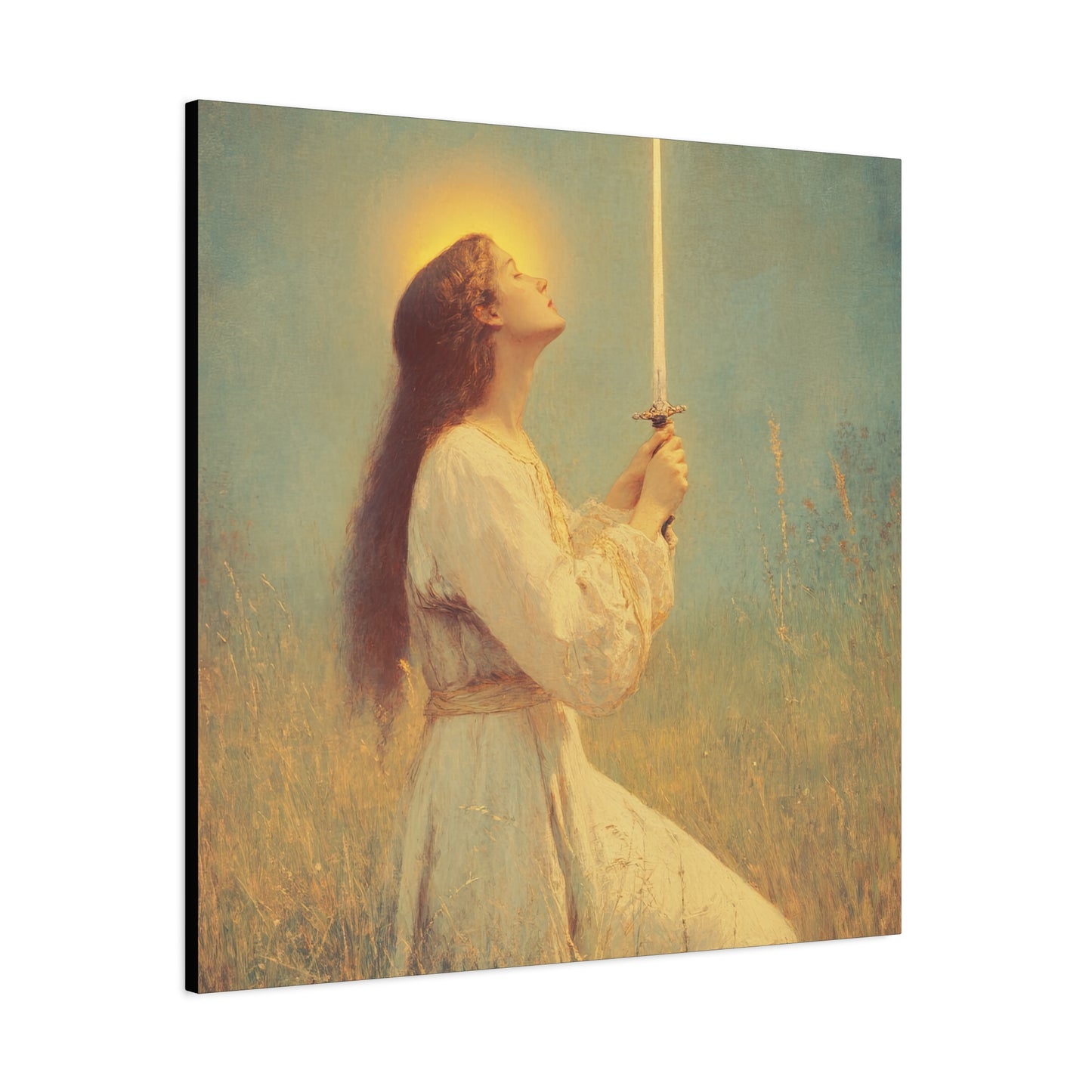 St. Joan of Arc - Catholic Saint Canvas Print