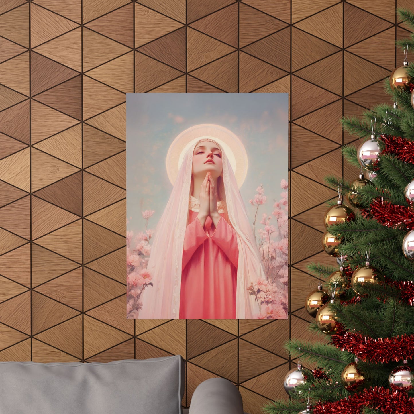 Saint Illuminata - Sanctified Souls Print - Multiple Sizes - Premium Matte Vertical Posters