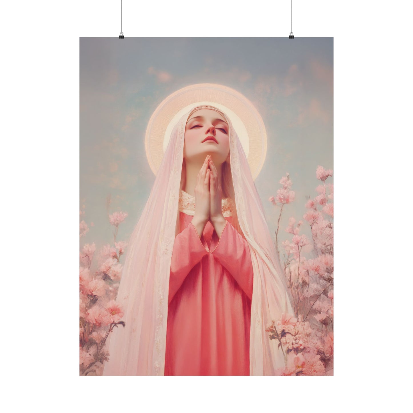 Saint Illuminata - Sanctified Souls Print - Multiple Sizes - Premium Matte Vertical Posters