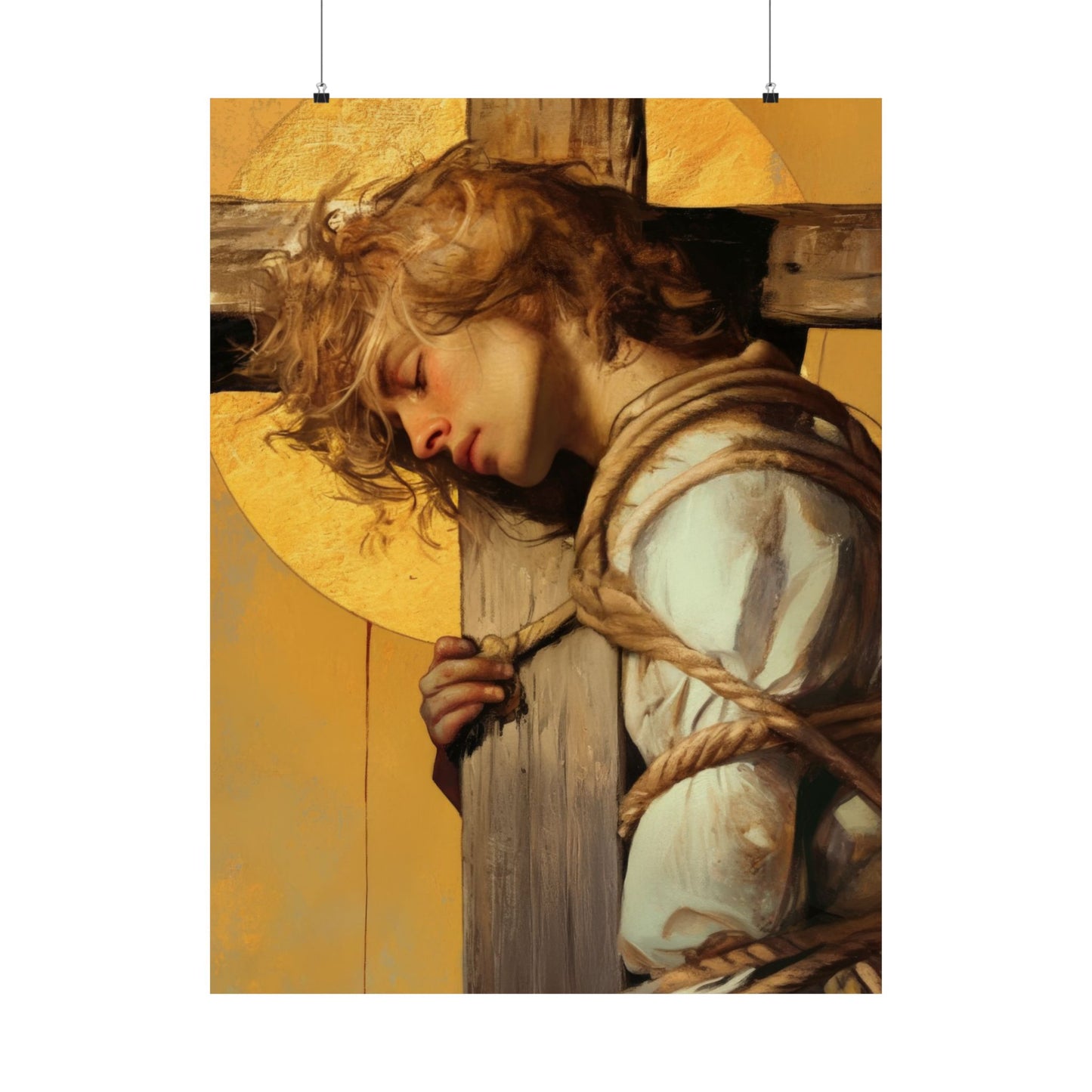 Saint Dismus, The 'Good Thief' - Sanctified Souls Print - Multiple Sizes - Premium Matte Vertical Posters