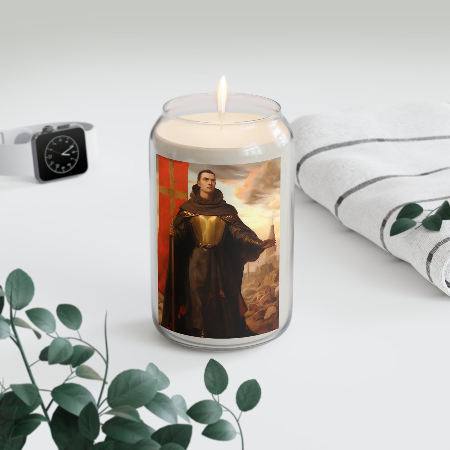 Saint John of Capistrano - Scented Prayer Candle, 13.75oz - Tall Size - Religious Prayer Candle - Catholic Art