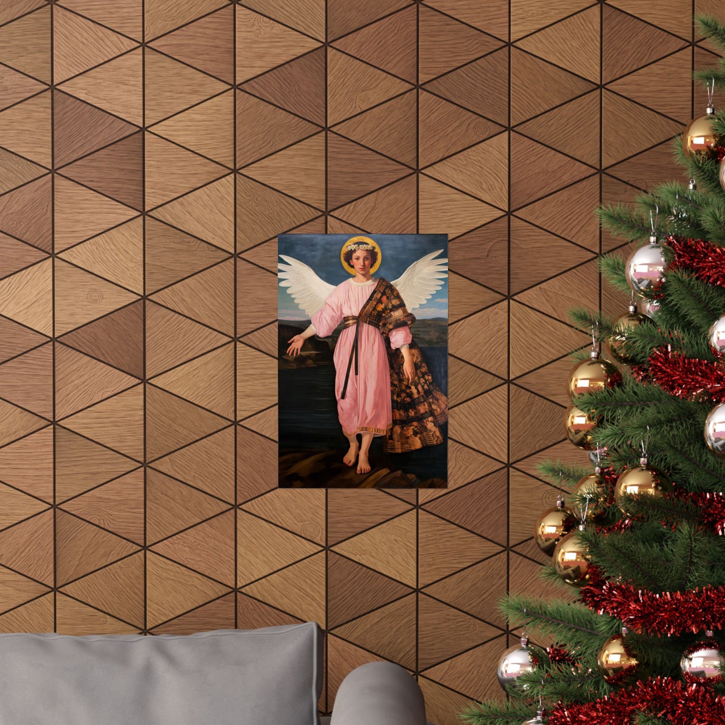 Saint Raphael the Archangel - Sanctified Souls Print - Multiple Sizes - Premium Matte Vertical Posters