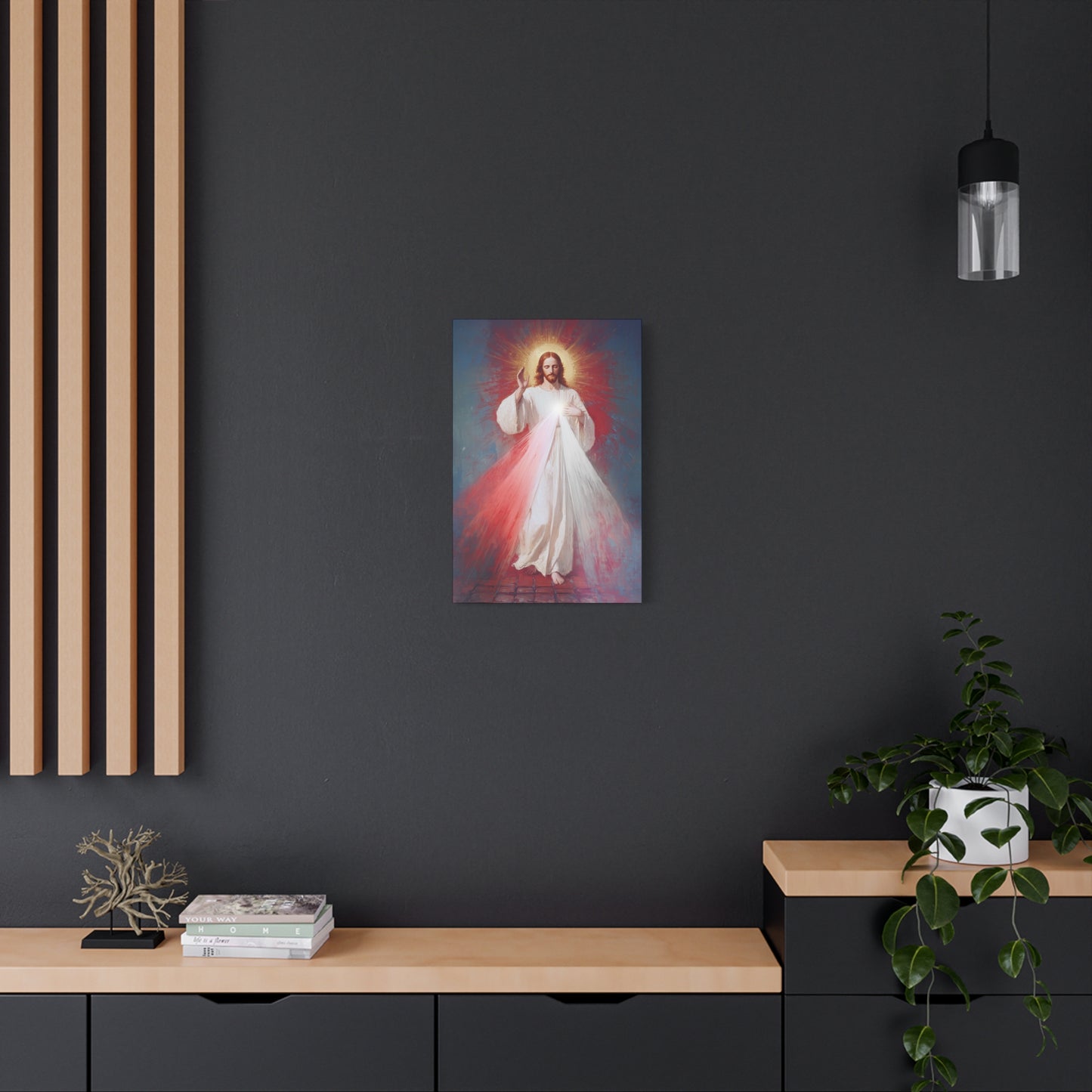 The Divine Mercy - Our Lord Jesus Christ - Gallery Wrapped Canvas - Print - Religious Art for your Home - Catholic
