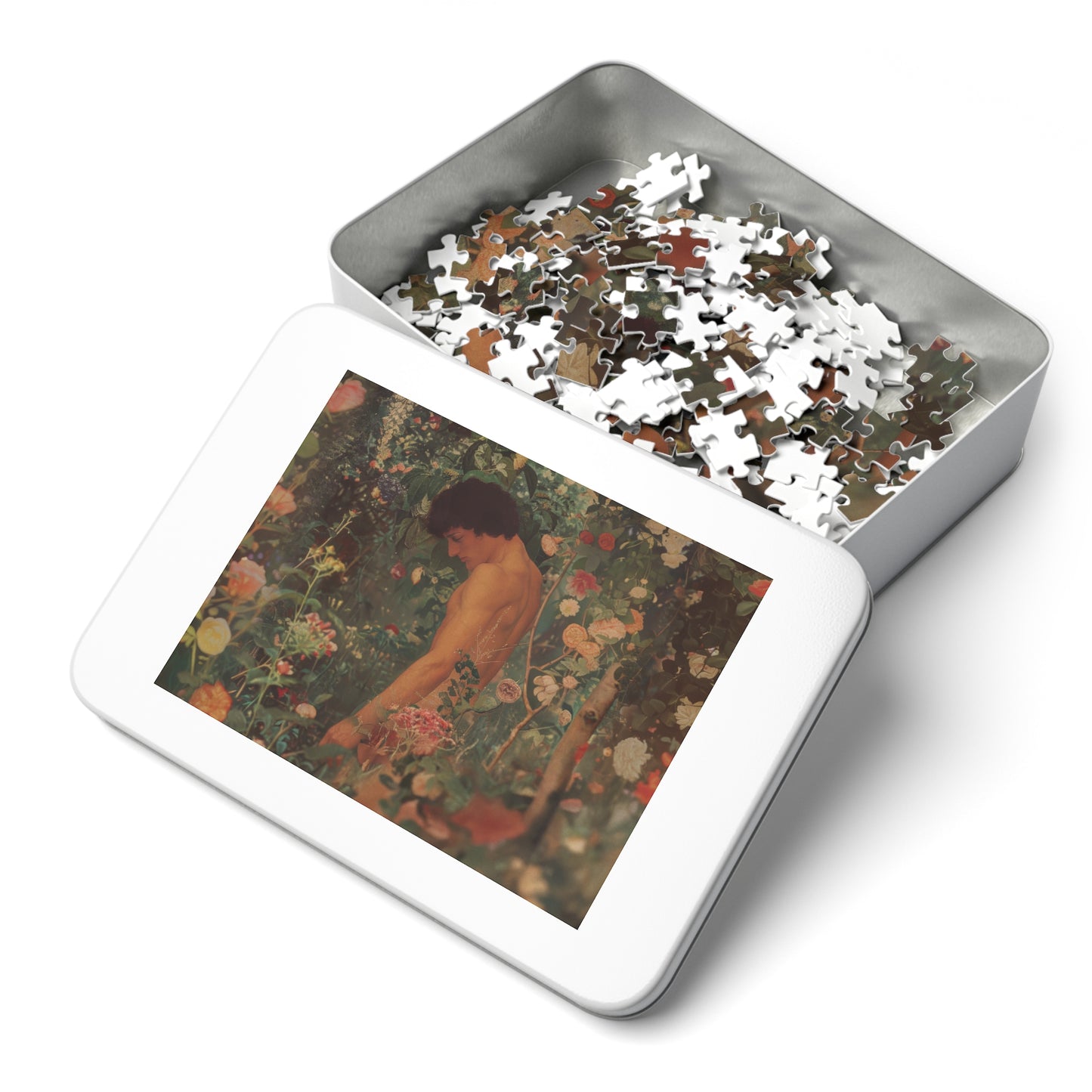 Saint Adam - Puzzle and Keepsake Tin - Religious Jigsaw Puzzle (30, 110, 252, 500,1000-Piece) - Religious Puzzle