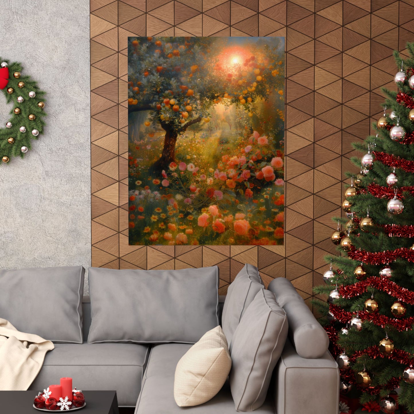 Eden in the Morning of the World - Sanctified Souls Print - Multiple Sizes - Premium Matte Vertical Posters