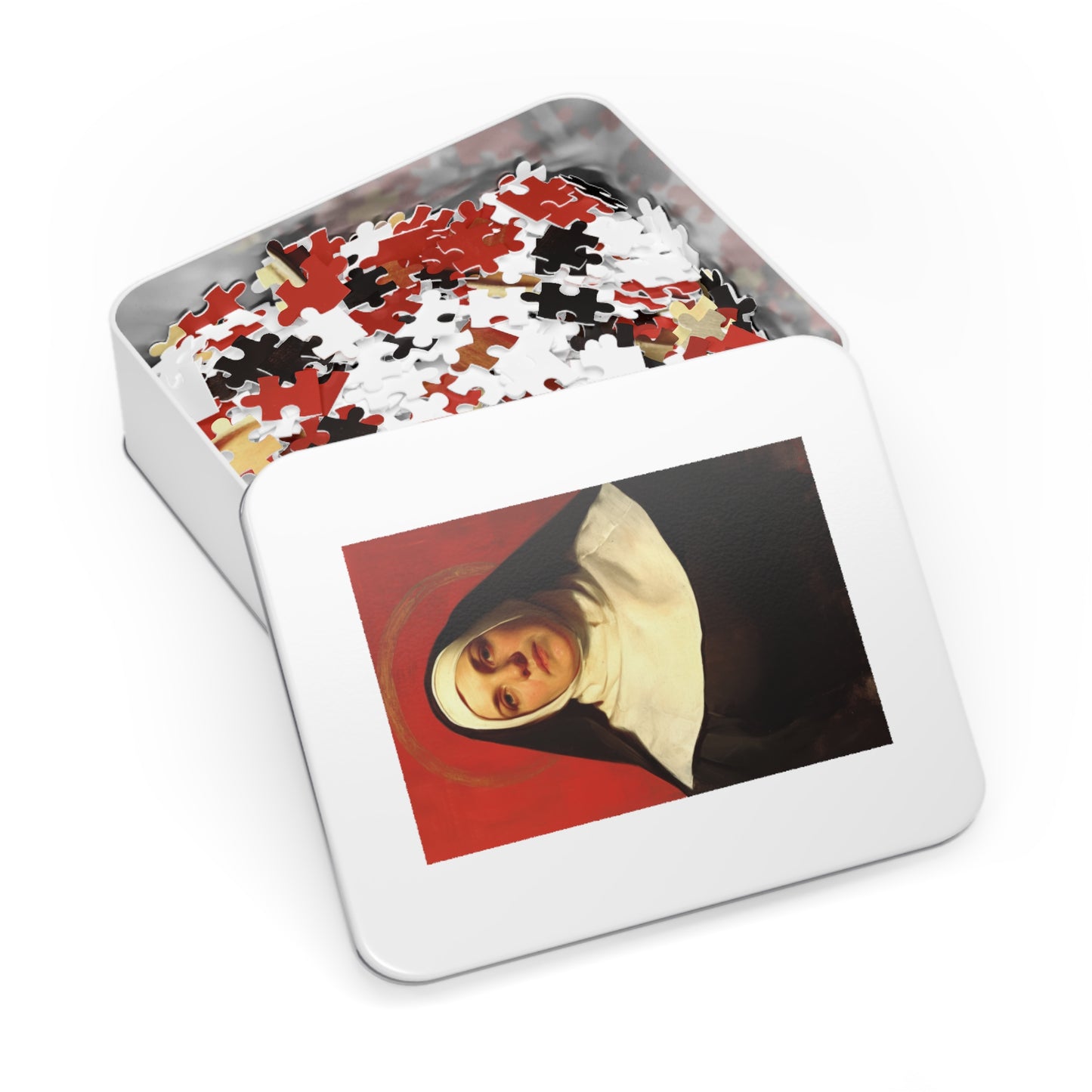 Saint Maria Giuseppa Rossello - Puzzle & Keepsake Tin - Religious Jigsaw Puzzle (30, 110, 252, 500,1000-Piece)
