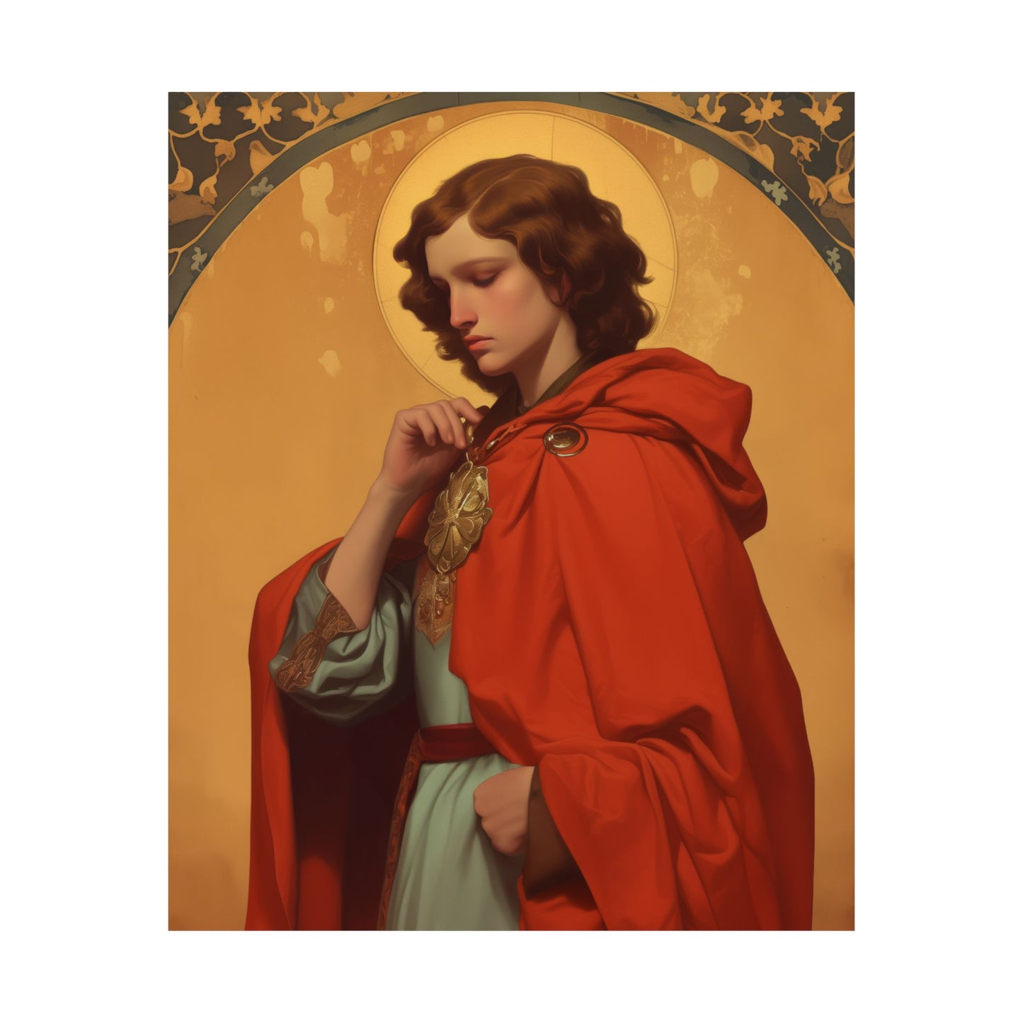 Saint Casimir of Poland Print - Sanctified Souls Print - Multiple Sizes - Premium Matte Vertical Posters