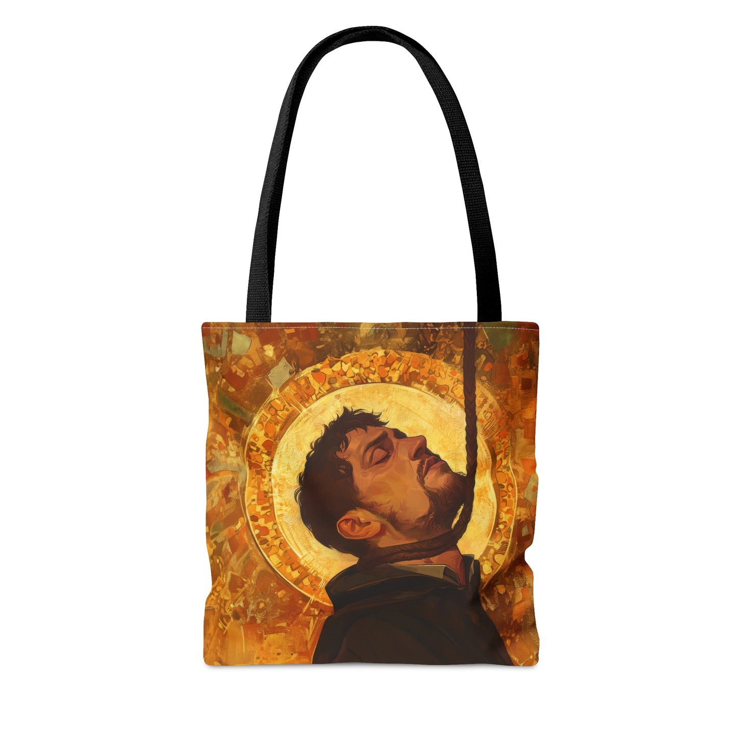 Saint John Ogilvie Tote Bag - Large Medium Small Faith Art Bag - Catholic Faith Purse - Religious Carry All Reusable Tote Bag