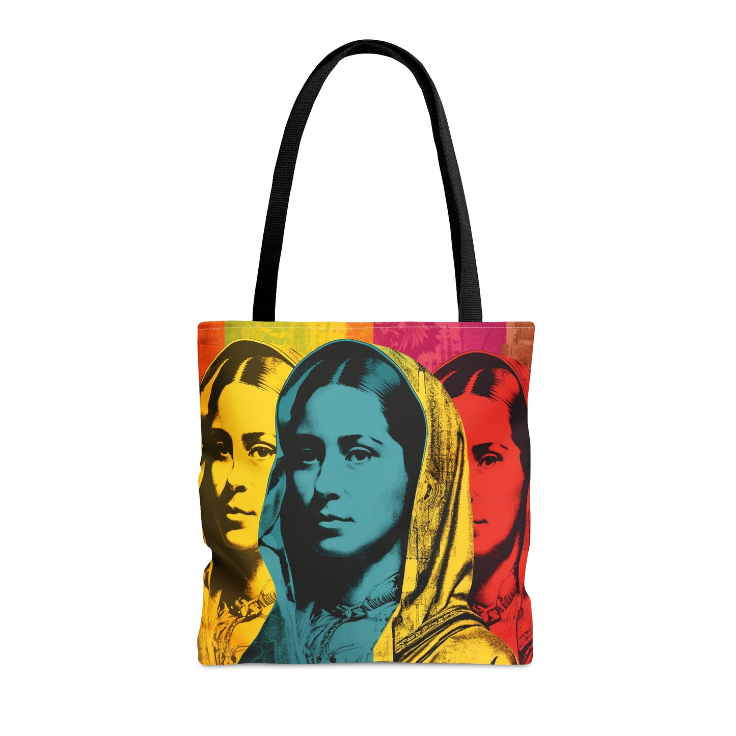 Our Lady of Guadalupe Tote Bag - Catholic faith inspired carry-all purse - day to day bag