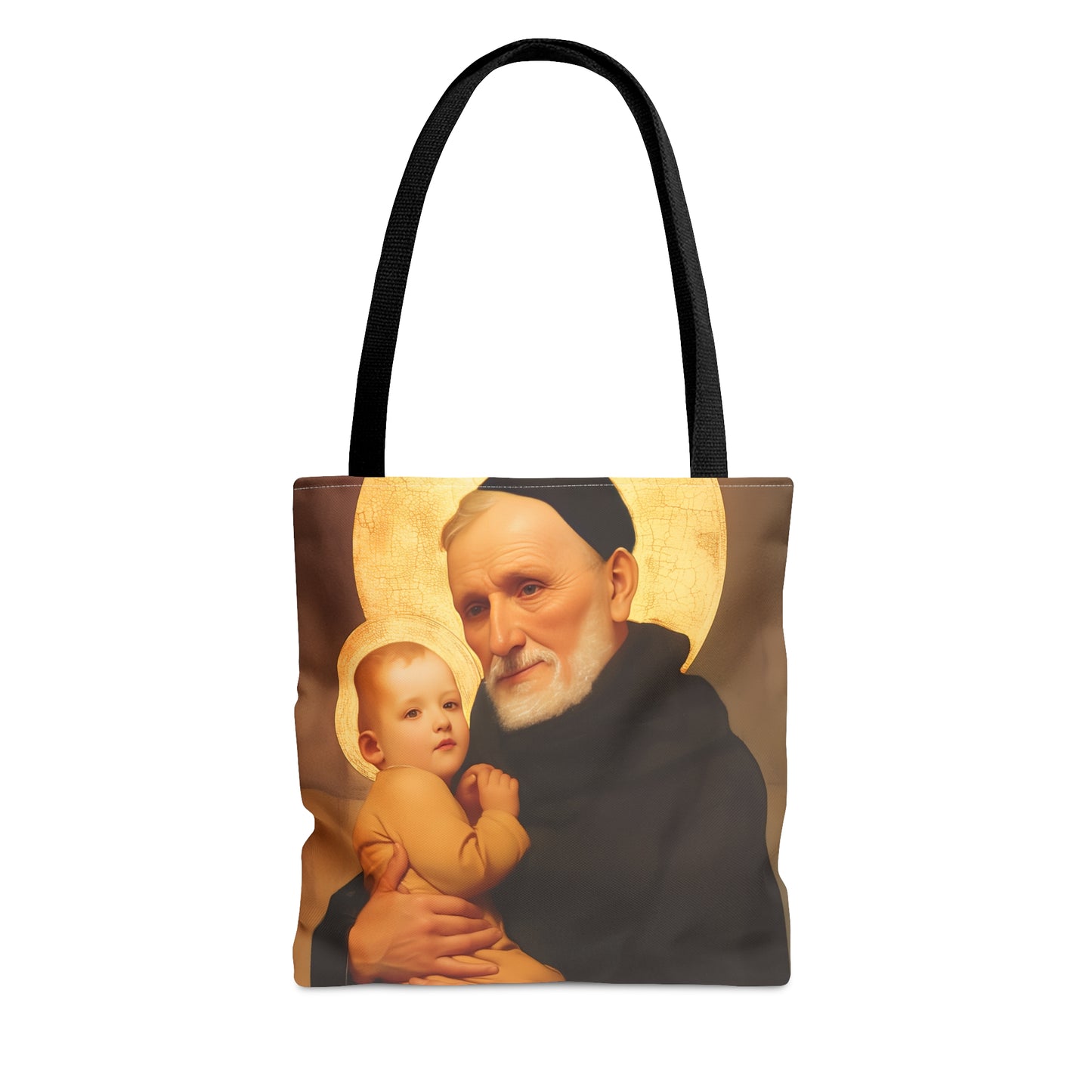 Saint Bernardino Realino Tote Bag - Large Medium Small Faith Art Bag - Catholic Faith Purse - Religious Carry All Reusable Tote Bag