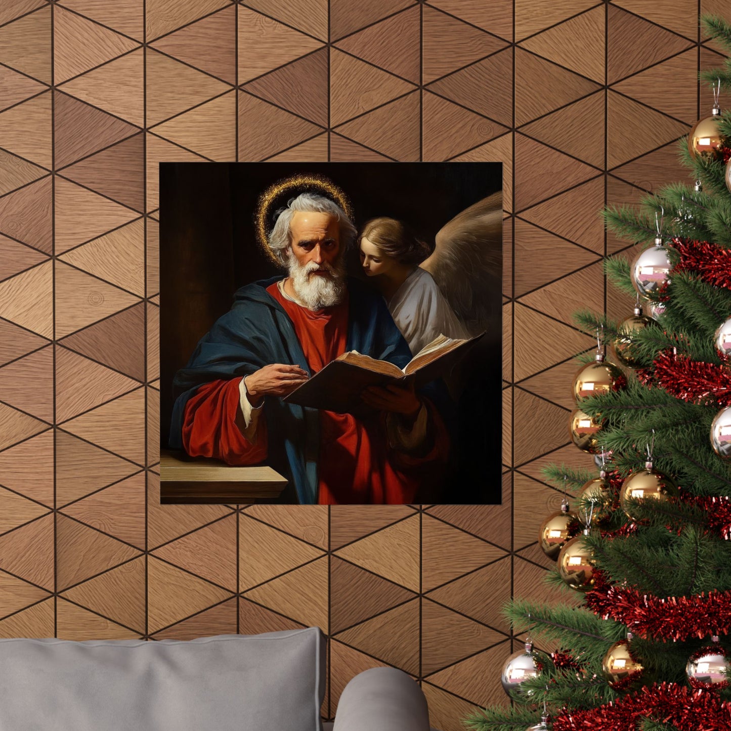 Saint Matthew the Apostle - Sanctified Souls Print - Multiple Sizes - Premium Matte Vertical Posters