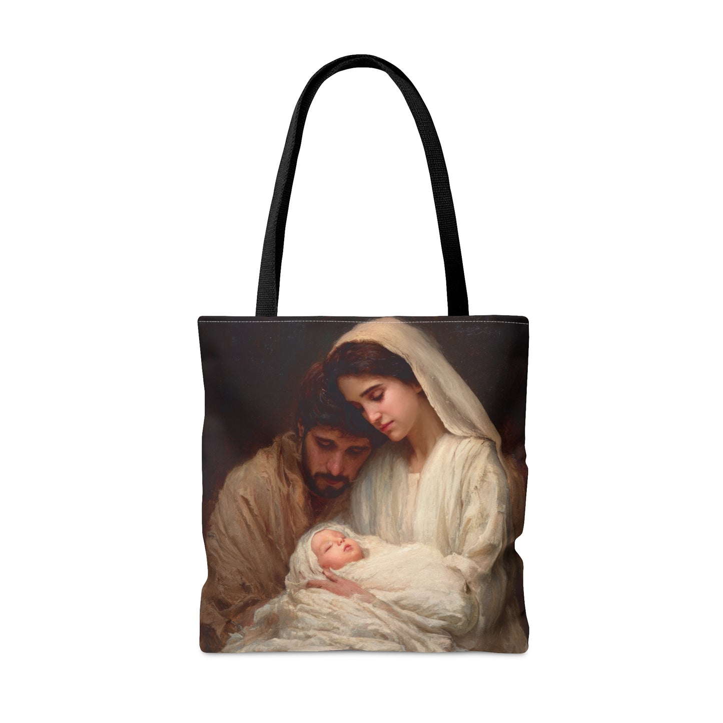 The Quiet Kingdom of the Holy Family - Tote Bag - Large Medium Small Faith Art Bag - Catholic Faith Purse