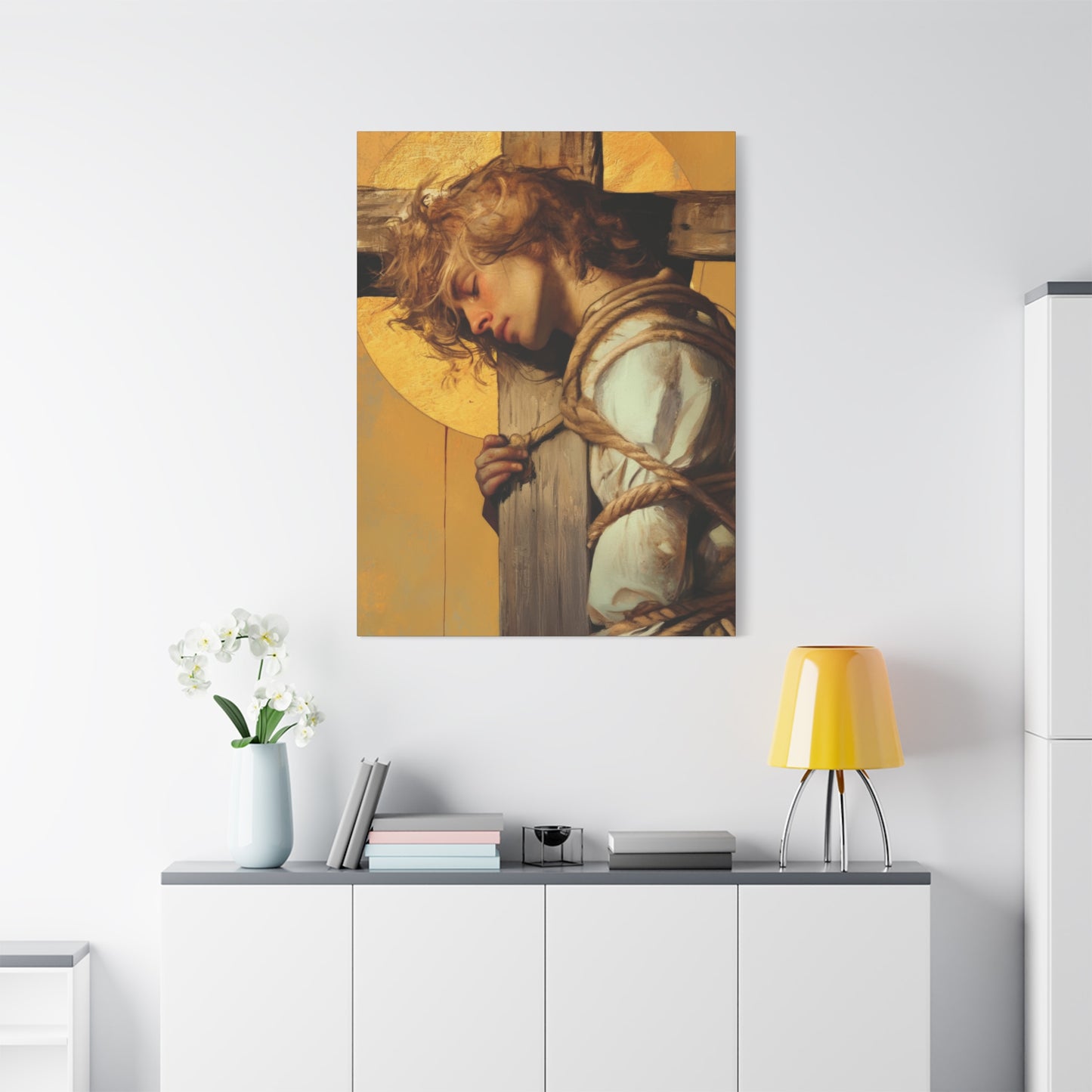 Saint Dismus, The 'Good Thief' - Gallery Wrapped Canvas - Print - Religious Art for your Home - Catholic Art