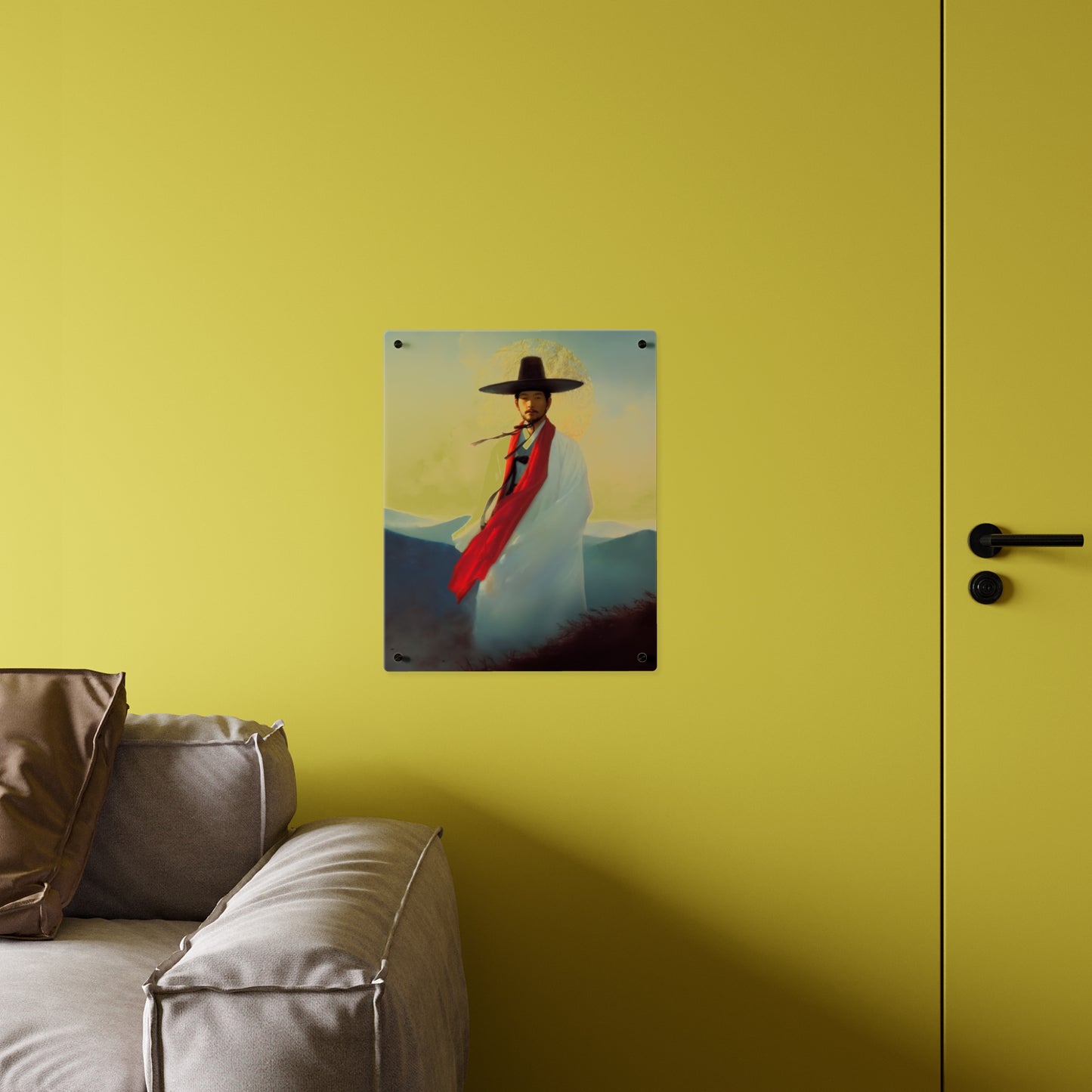 Saint Andrew Kim Taegon Wall Art Panel - Ready to Hang Acrylic Print - Catholic Saint Art - Patron Saint Print - Martyr of the Church Art