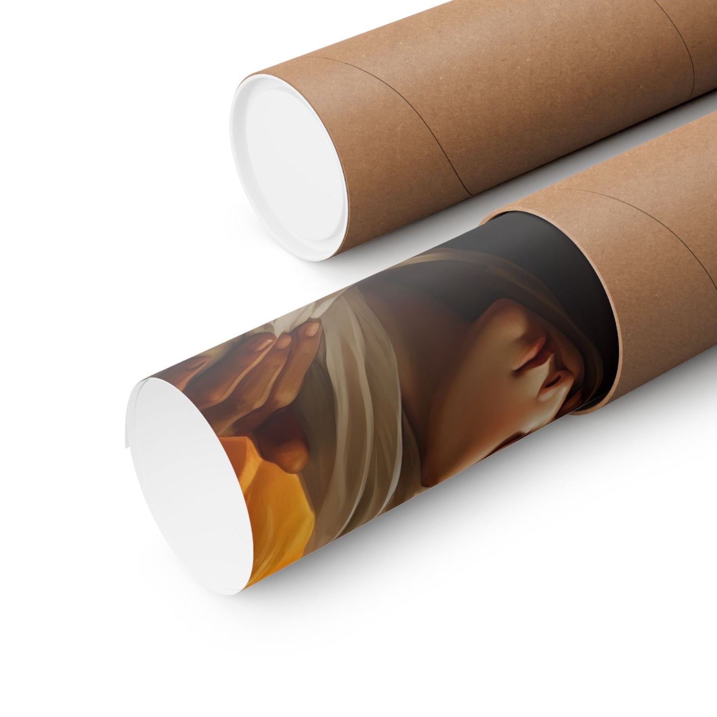 Saint Joachim and Saint Anne - Sanctified Souls Print - Multiple Sizes - Premium Matte Vertical Posters