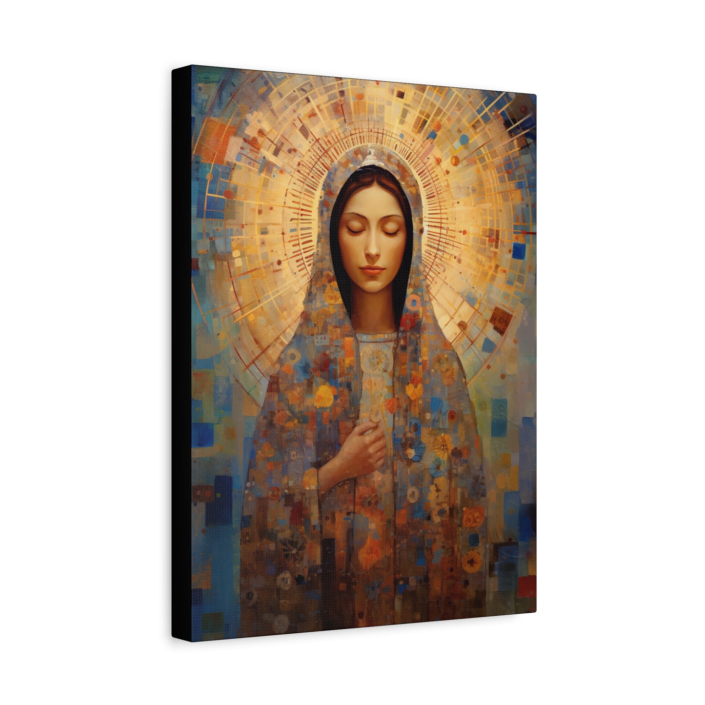 The Virgin of the Americas : Our Lady of Guadalupe Museum Wrapped Canvas Print - Multiple Sizes - Catholic Home art