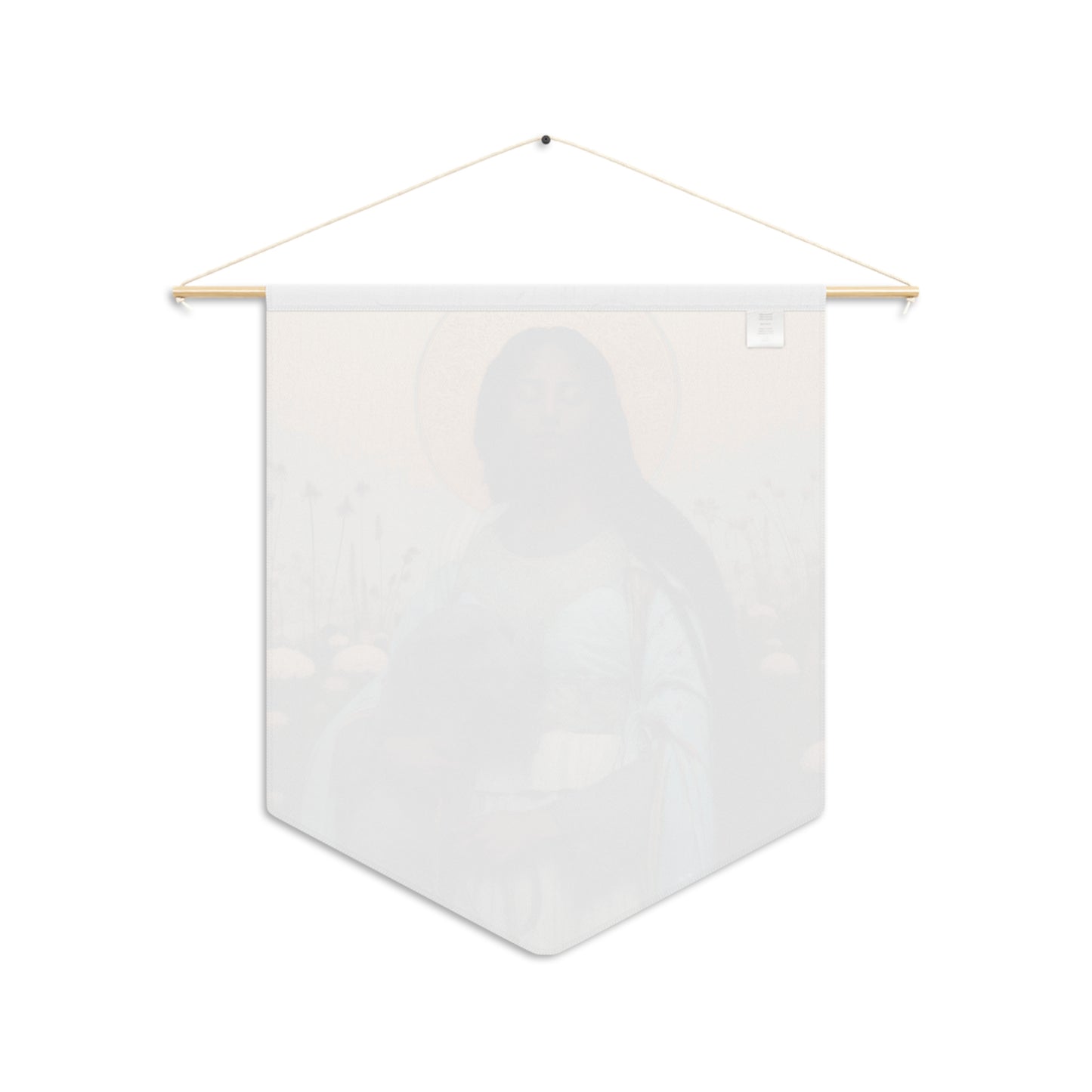 Saint Quiteria - Wall Banner / Wall Hanging - Christian Art - Prayer room - 18" x 21"