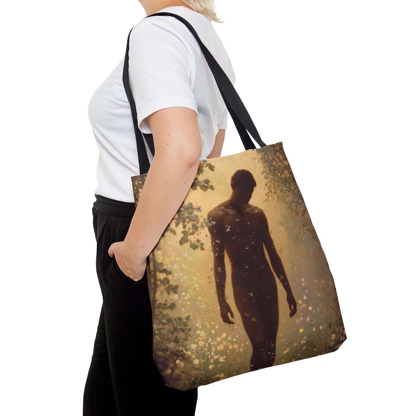 Saint Adam - Tote Bag - Large Medium Small Faith Art Bag - Bible Study Faith Purse - Double Sided