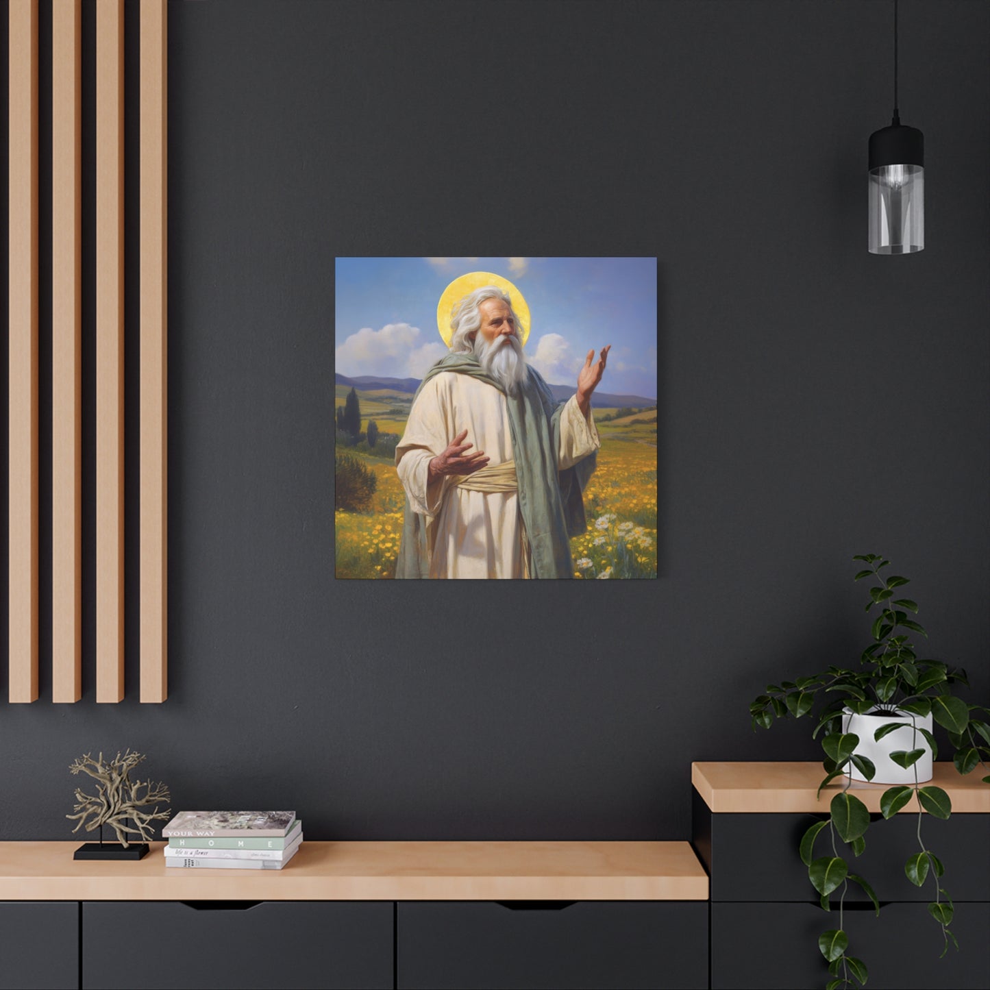 Saint Hilary of Arles - Gallery Wrapped Canvas - Print - Religious Art for your Home - Catholic Art Print