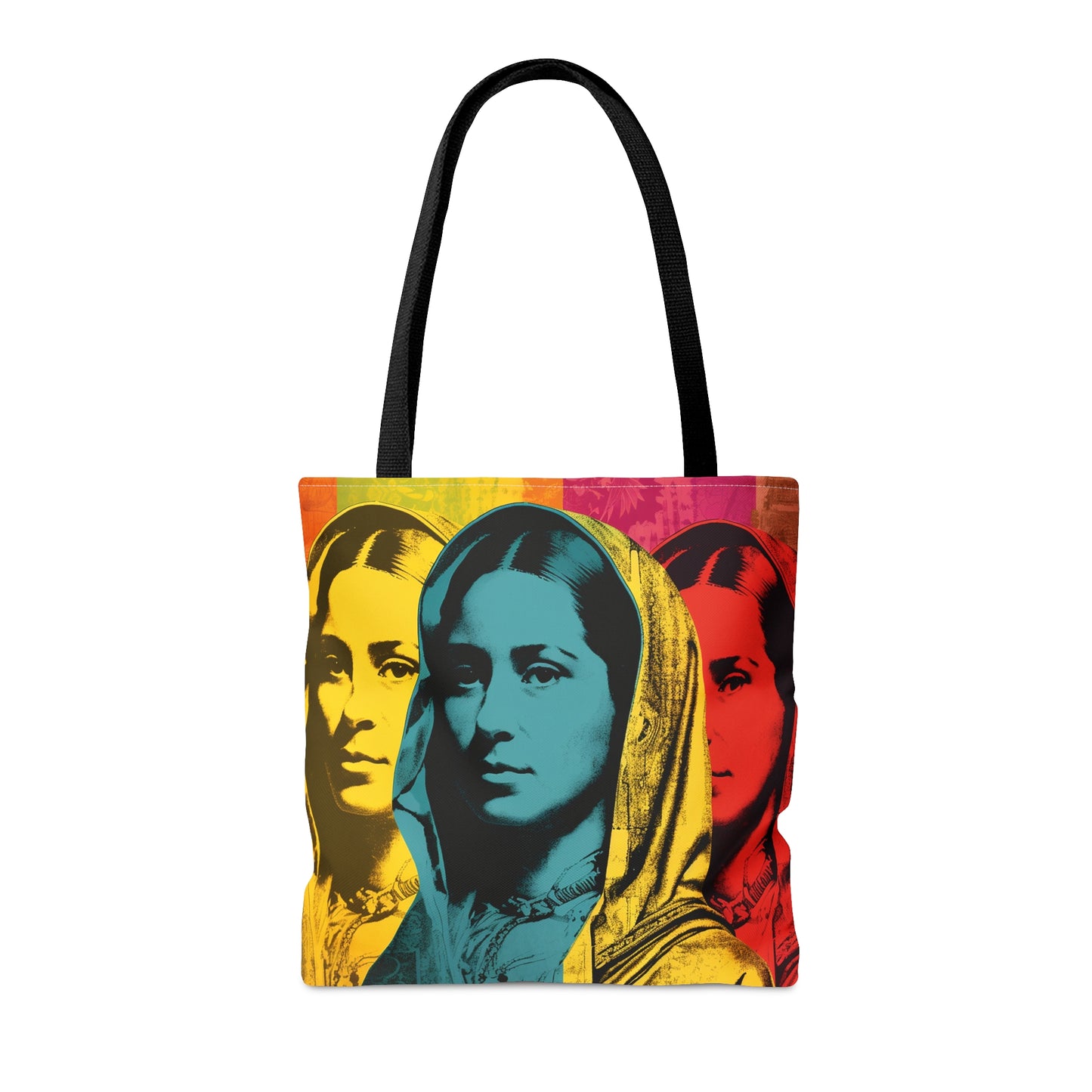 Our Lady of Guadalupe Tote Bag - Catholic faith inspired carry-all purse - day to day bag