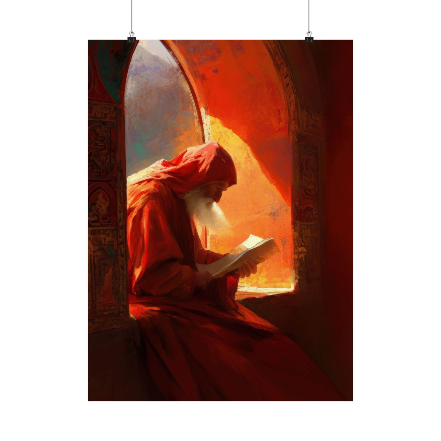 Isaiah and the Promise of the Holy One - Sanctified Souls Print - Multiple Sizes - Premium Matte Vertical Posters
