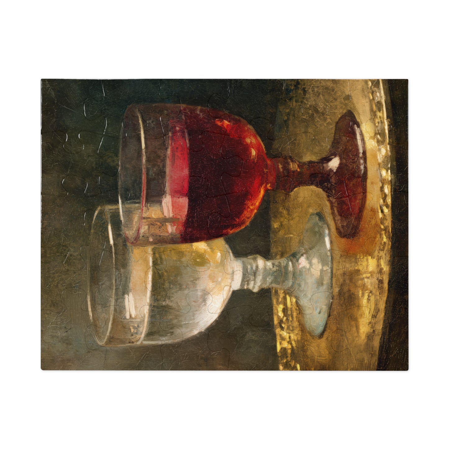 Cana and the Miracle of Abundance - Water into Wine - Puzzle & Keepsake Tin - Religious Jigsaw Puzzle (30, 110, 252, 500,1000-Piece)