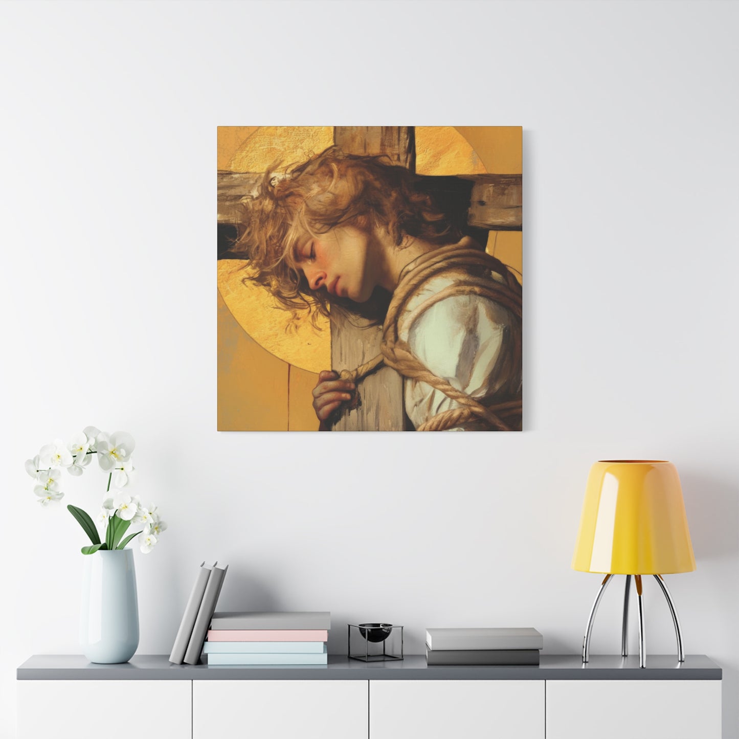 Saint Dismus, The 'Good Thief' - Gallery Wrapped Canvas - Print - Religious Art for your Home - Catholic Art