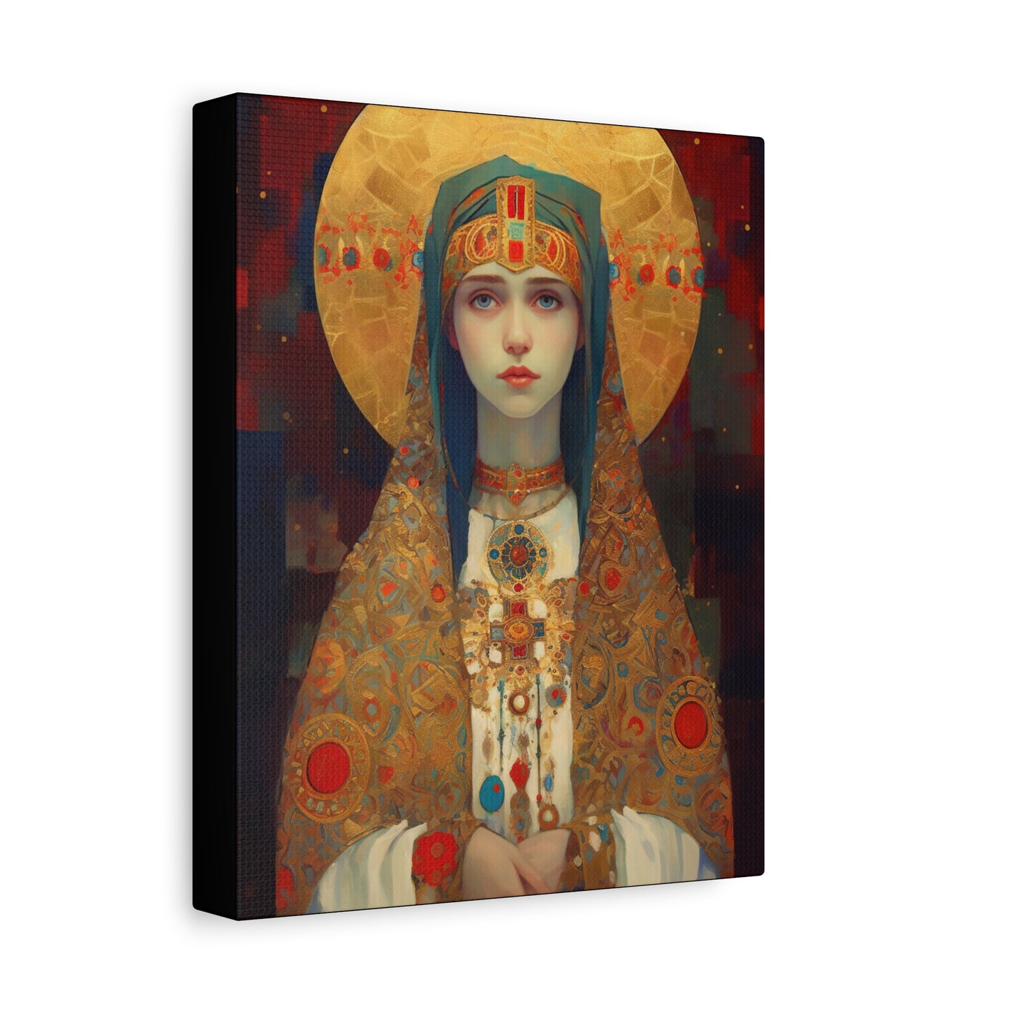 Saint Anastasia of Sirmium - Museum Wrapped Canvas - Sanctified Souls Print - Religious Art for your Home