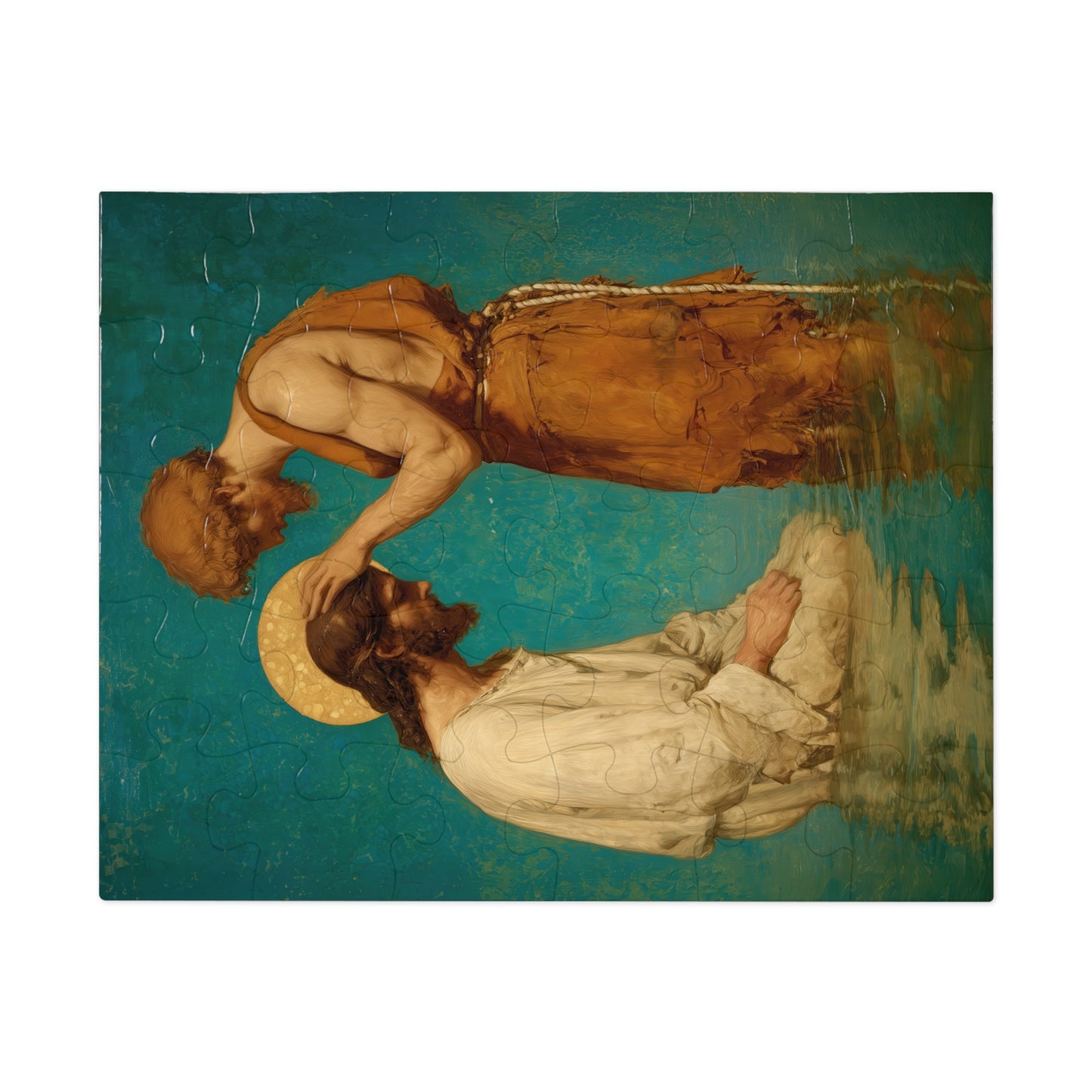 Saint John the Baptist, The Prophet and the Promise - Puzzle & Keepsake Tin - Religious Jigsaw Puzzle (30, 110, 252, 500,1000-Piece)