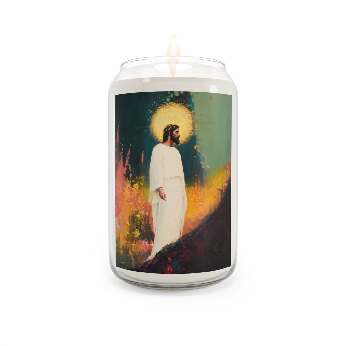 Christus Resurrexit (Christ Is Risen) - Scented Prayer Candle, 13.75oz - Tall Size - Religious Prayer Candle - Catholic Art